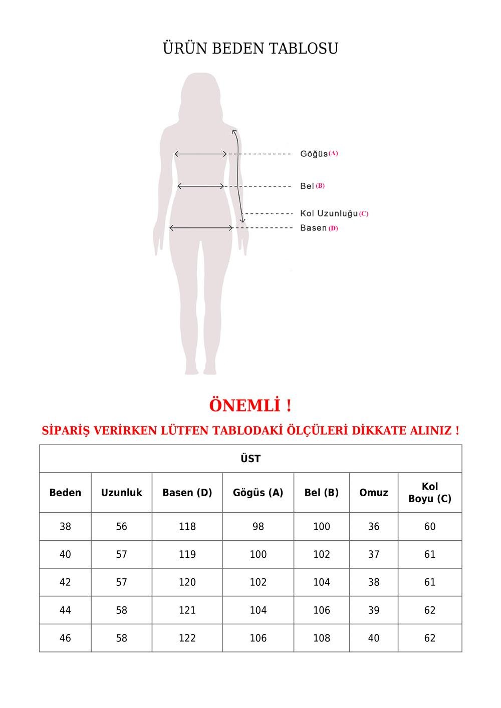 Serpme İncili Fermuarlı Ceket Etek Kot Takım -İndigo-186-4464-R21