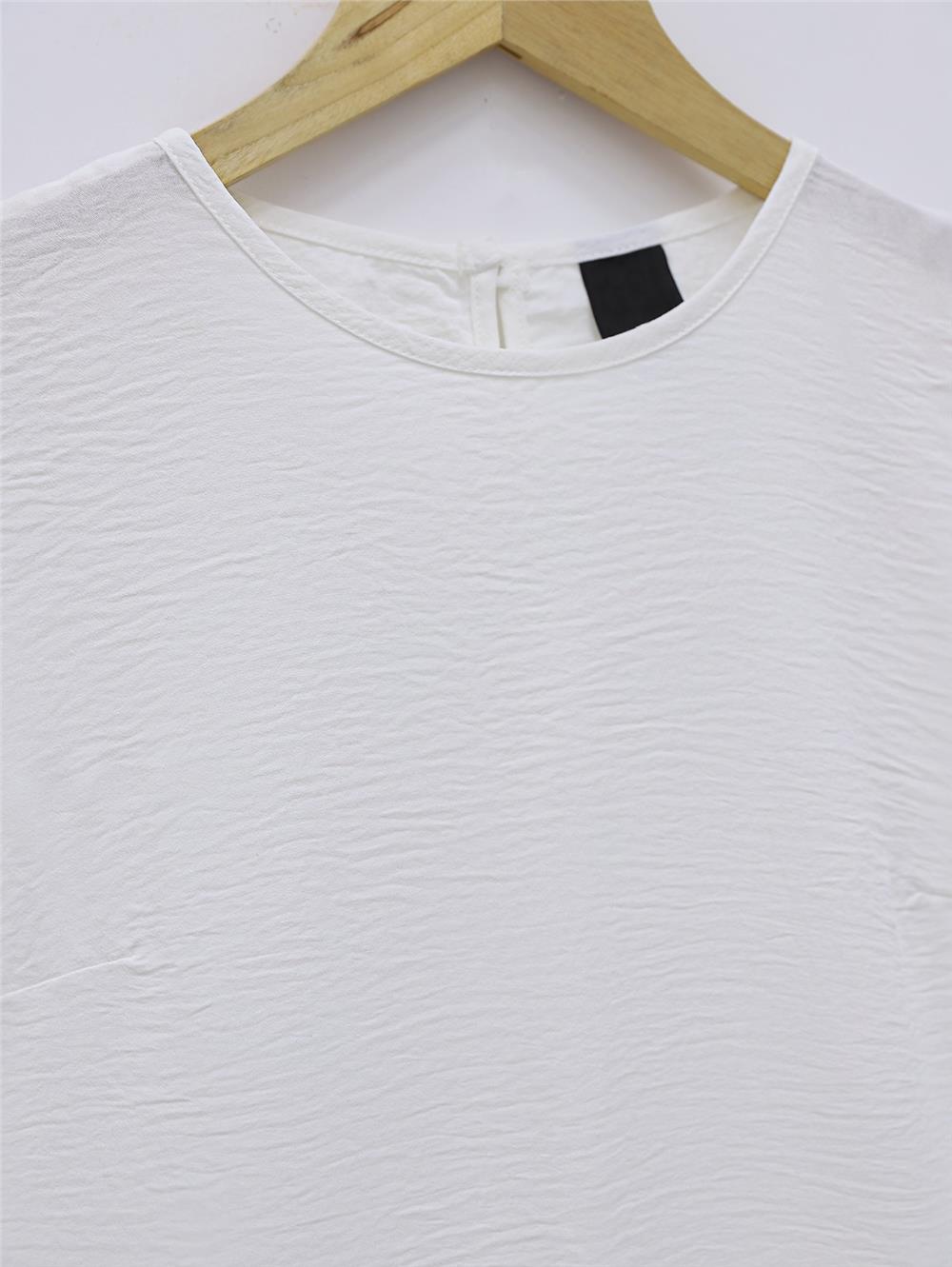 Sıfır Kol Ayrobin İçlik -White-118-0900-R02