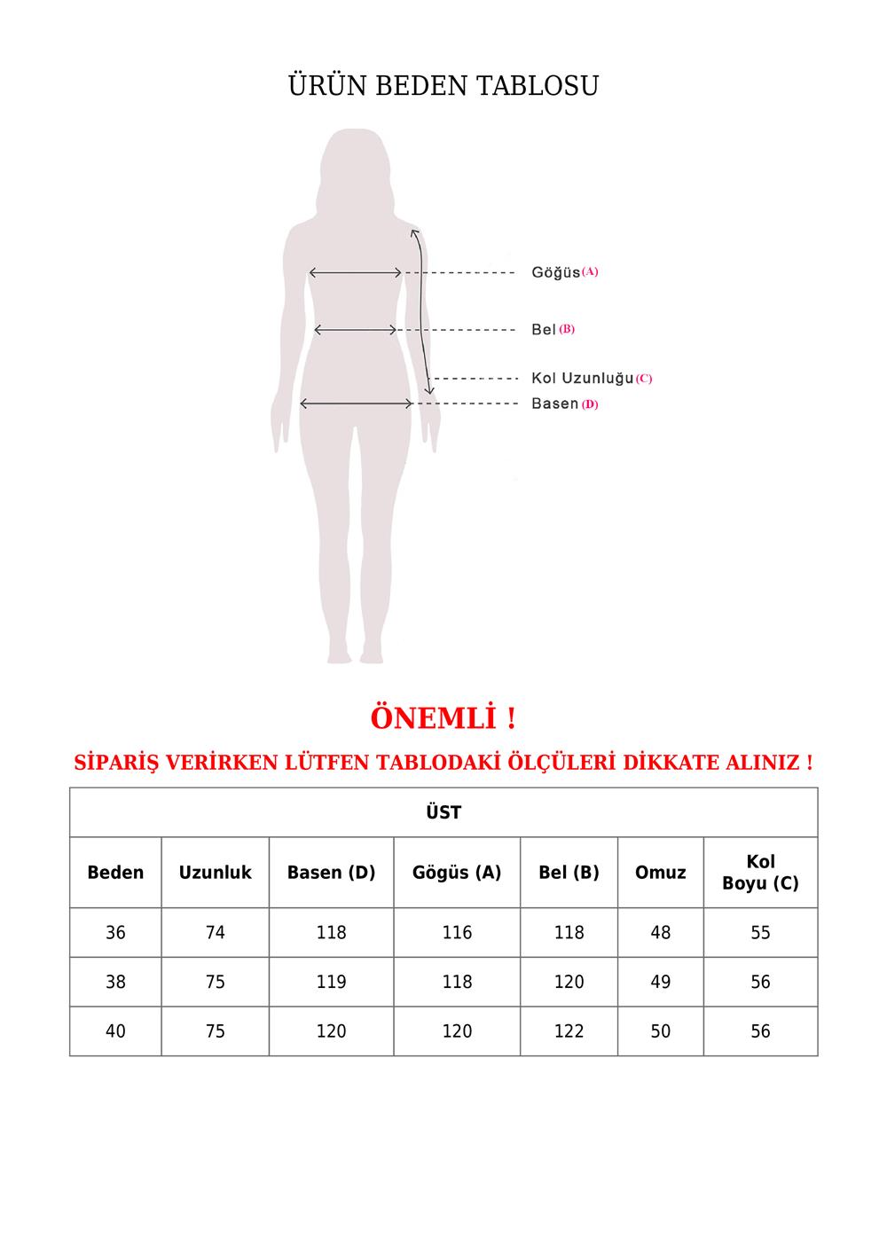 Yandan Bağlama Şerit Detaylı Takım -Siyah-307-2173-R01