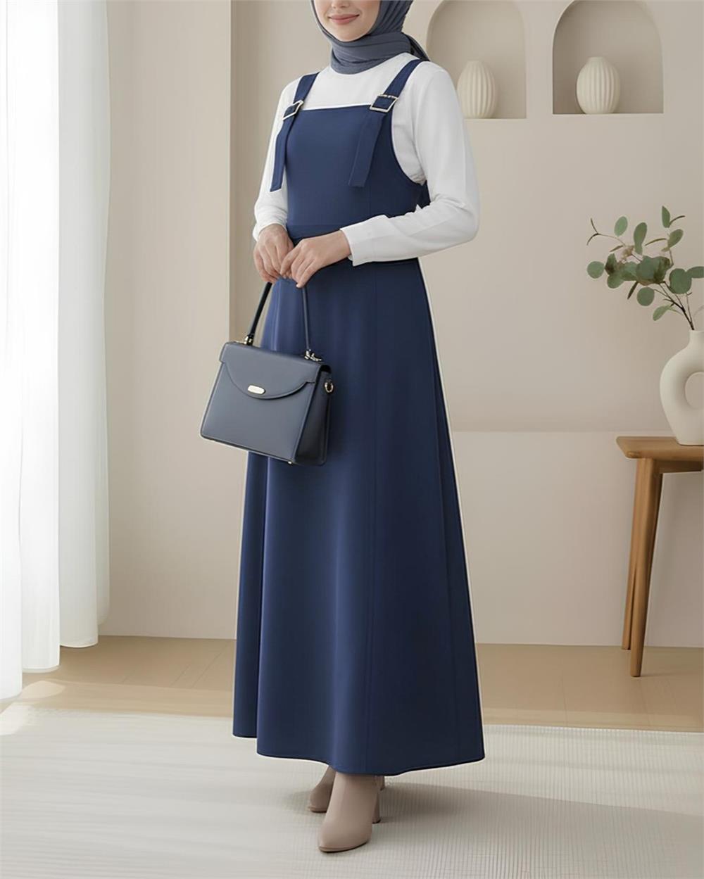 Yarım Fermuarlı Gabardin Jile  -Laci-362-4289-R03