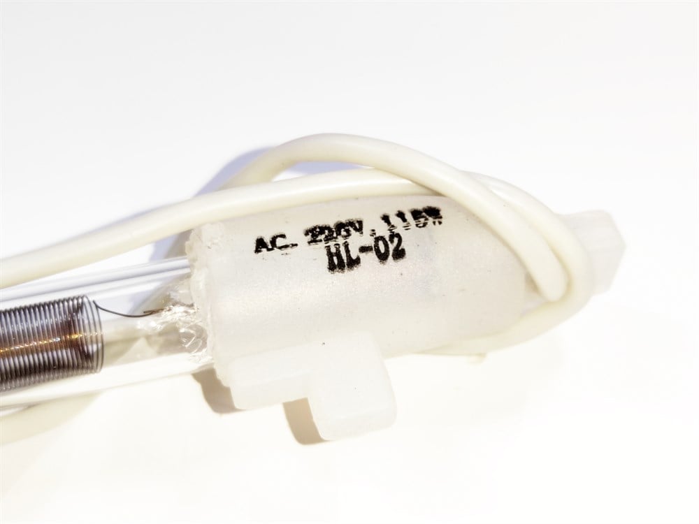 10 inc 220V 115W Cam Tüp Isıtıcı Rezistansı