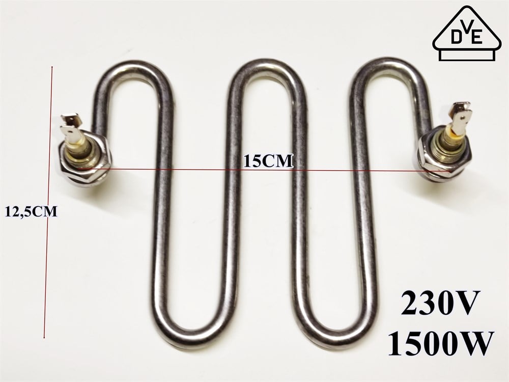 1500W 230V Semaver Çaycı Zikzak ısıtıcı rezistans