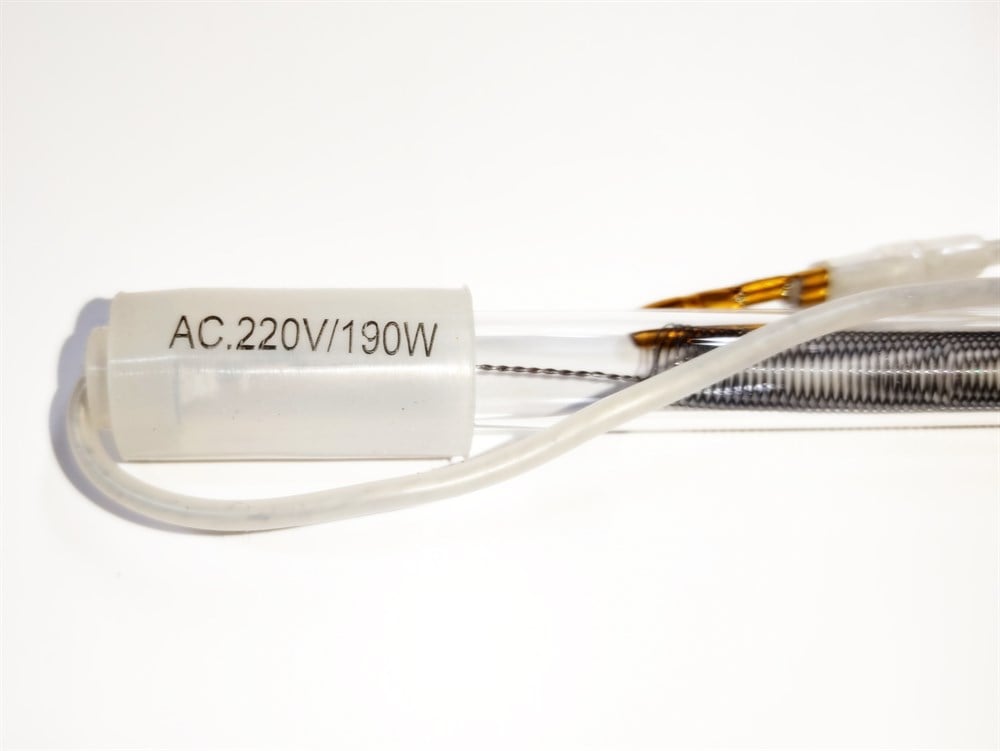 17 inc 220V 190W Uzun Cam Tüp Isıtıcı Rezistansı