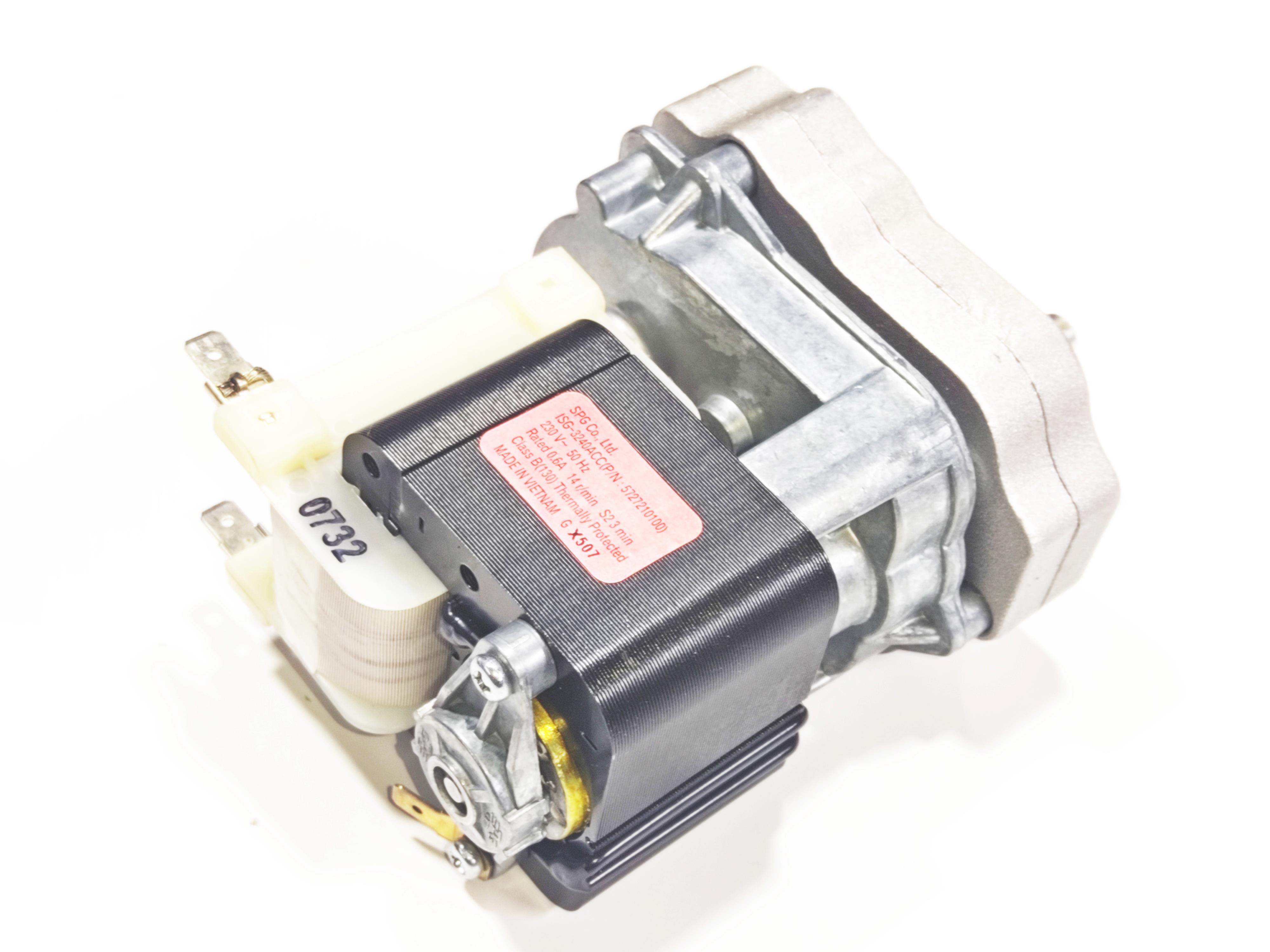 230V 2Rpm Redüktör Motor 100kg - Döner, Kuluçka, Kızartma, Buz Makineleri İçin