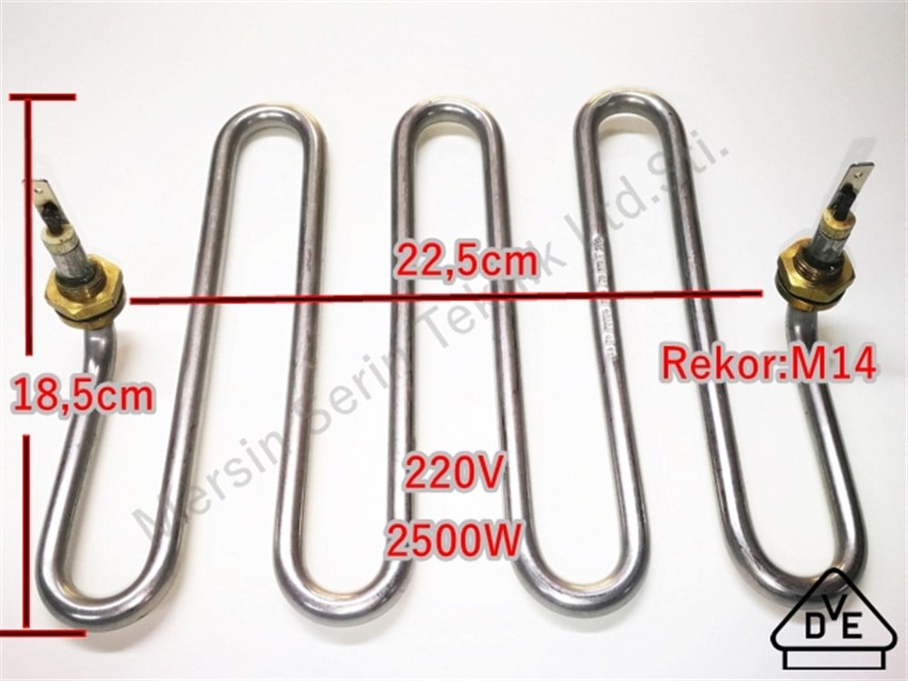 2500W Semaver Isıtıcı Rezistansı