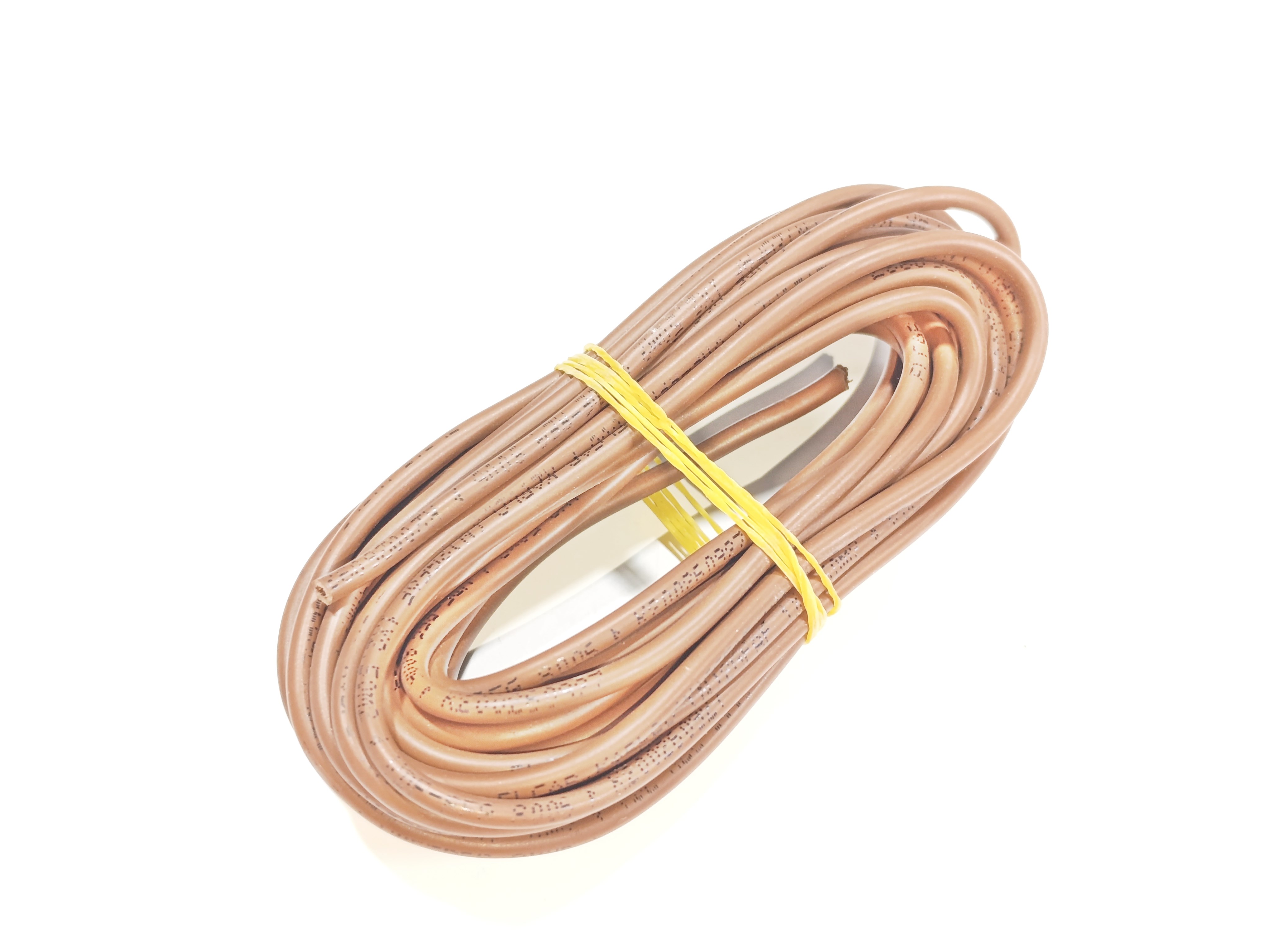 4mm 5metre Yanmaz Silikon Kablo KAHVERENGİ Renk
