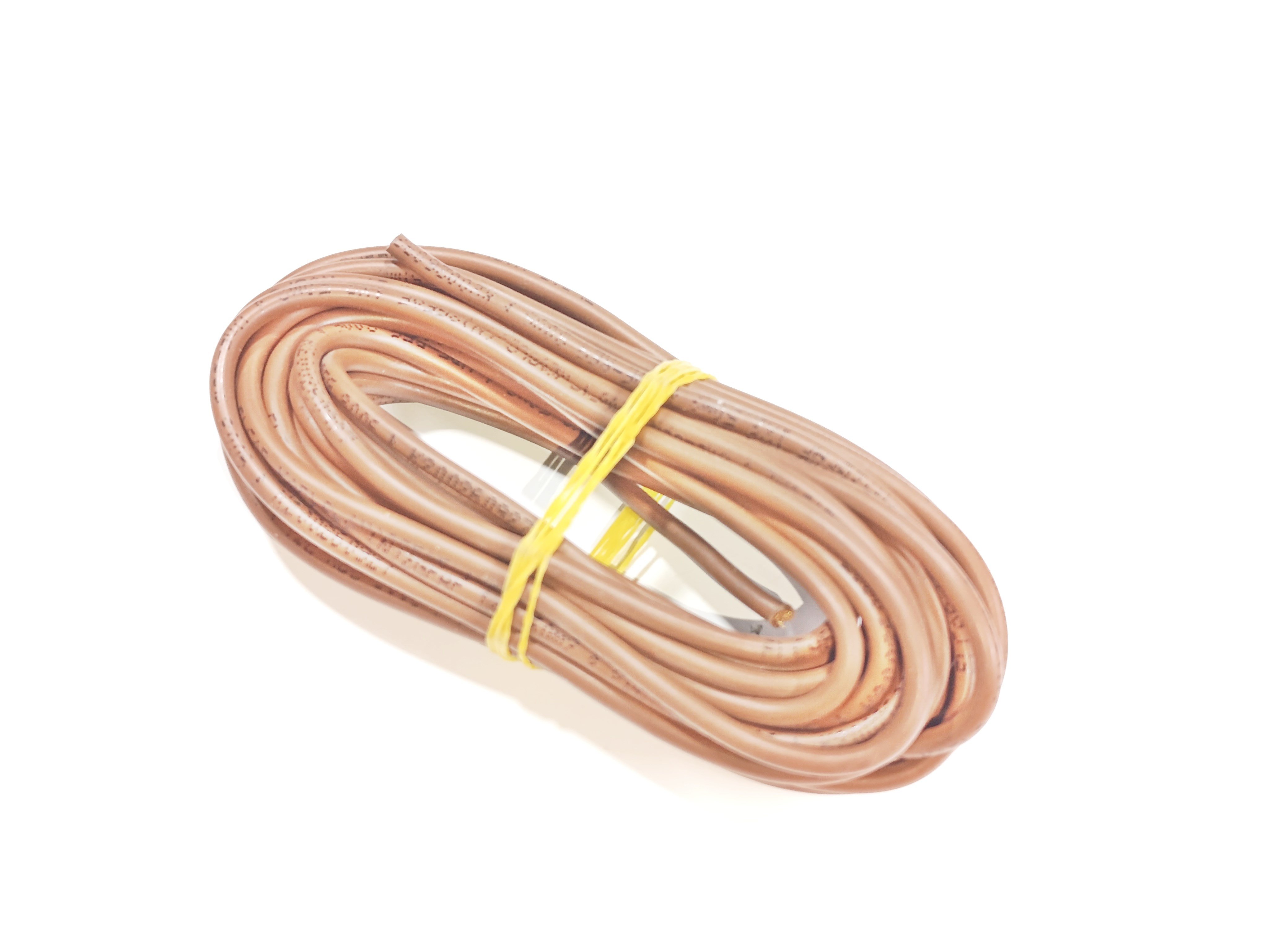 4mm 5metre Yanmaz Silikon Kablo KAHVERENGİ Renk