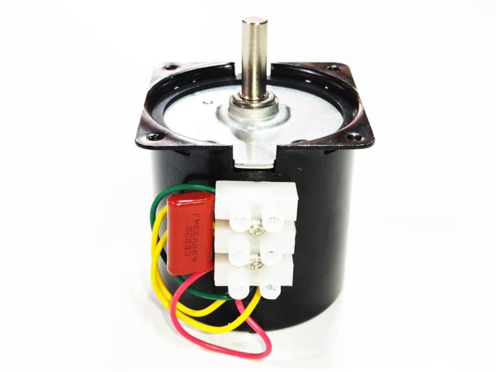 60KTYZ 14W 2,5Rpm Senkron Motor- Döner, Kuluçka, Kızartma, Buz Makineleri İçin