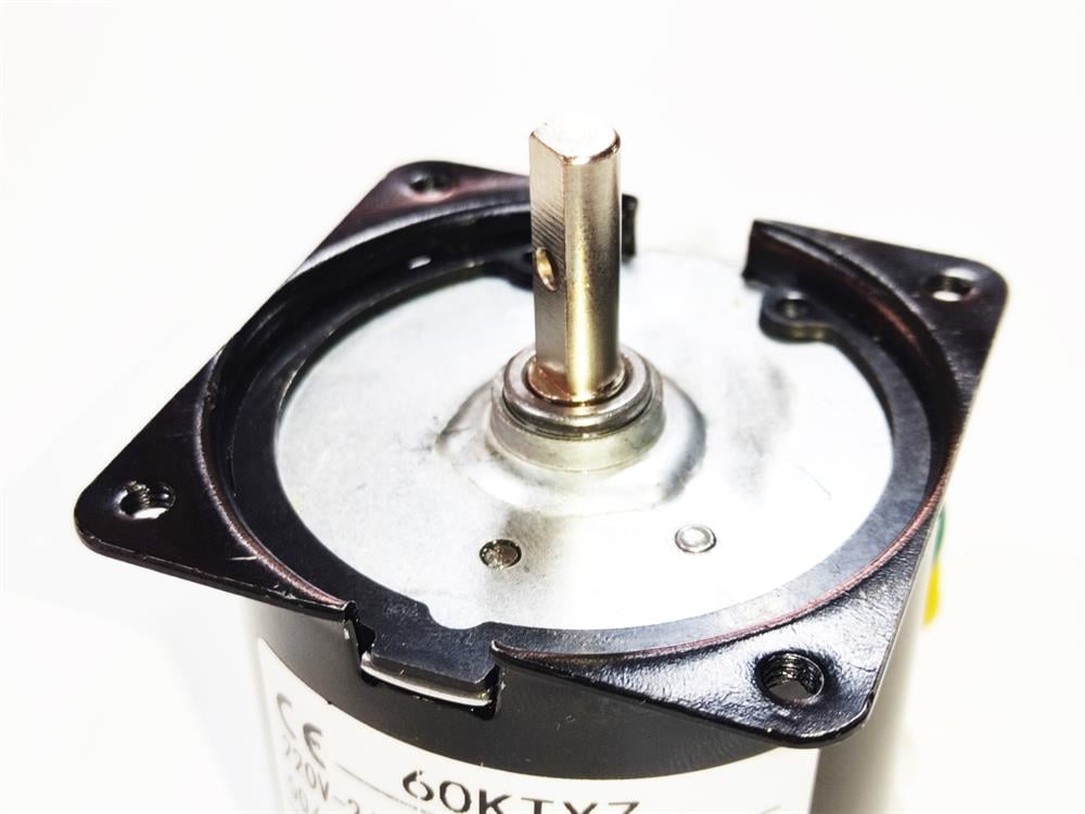 60KTYZ 14W 2,5Rpm Senkron Motor- Döner, Kuluçka, Kızartma, Buz Makineleri İçin