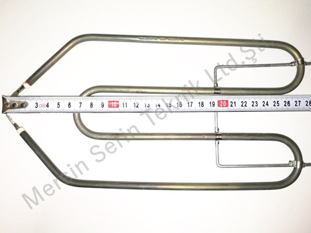 BARBEKÜ ISITICI REZİSTANSI 220V 1000W ( KÜÇÜK TİP)