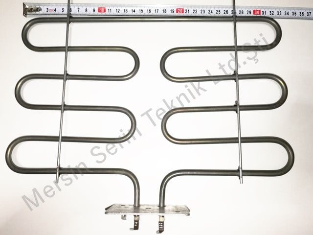 BARBEKÜ ISITICI REZİSTANSI 220V 1000W (BÜYÜK FLANS)