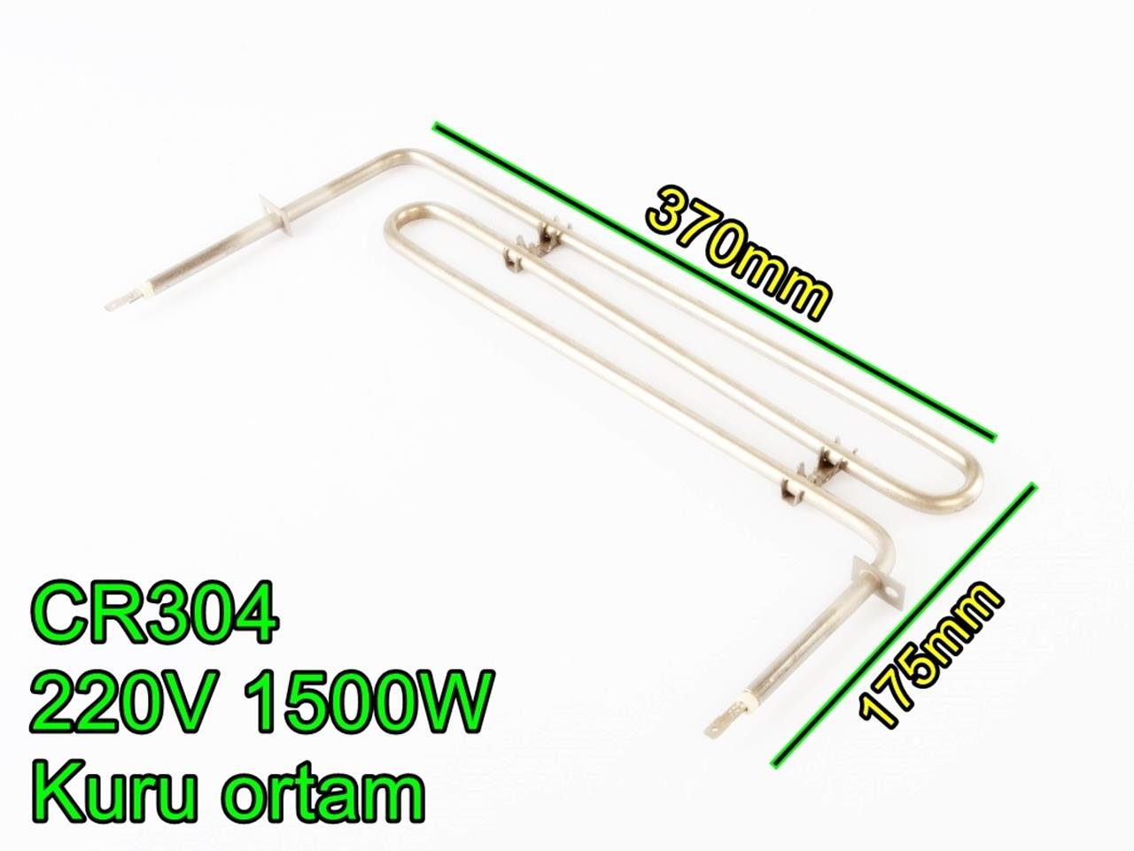 Bulaşık Kurutma Makinesi Isıtıcı Rezistans Cr304 1500W - Isısan R2019