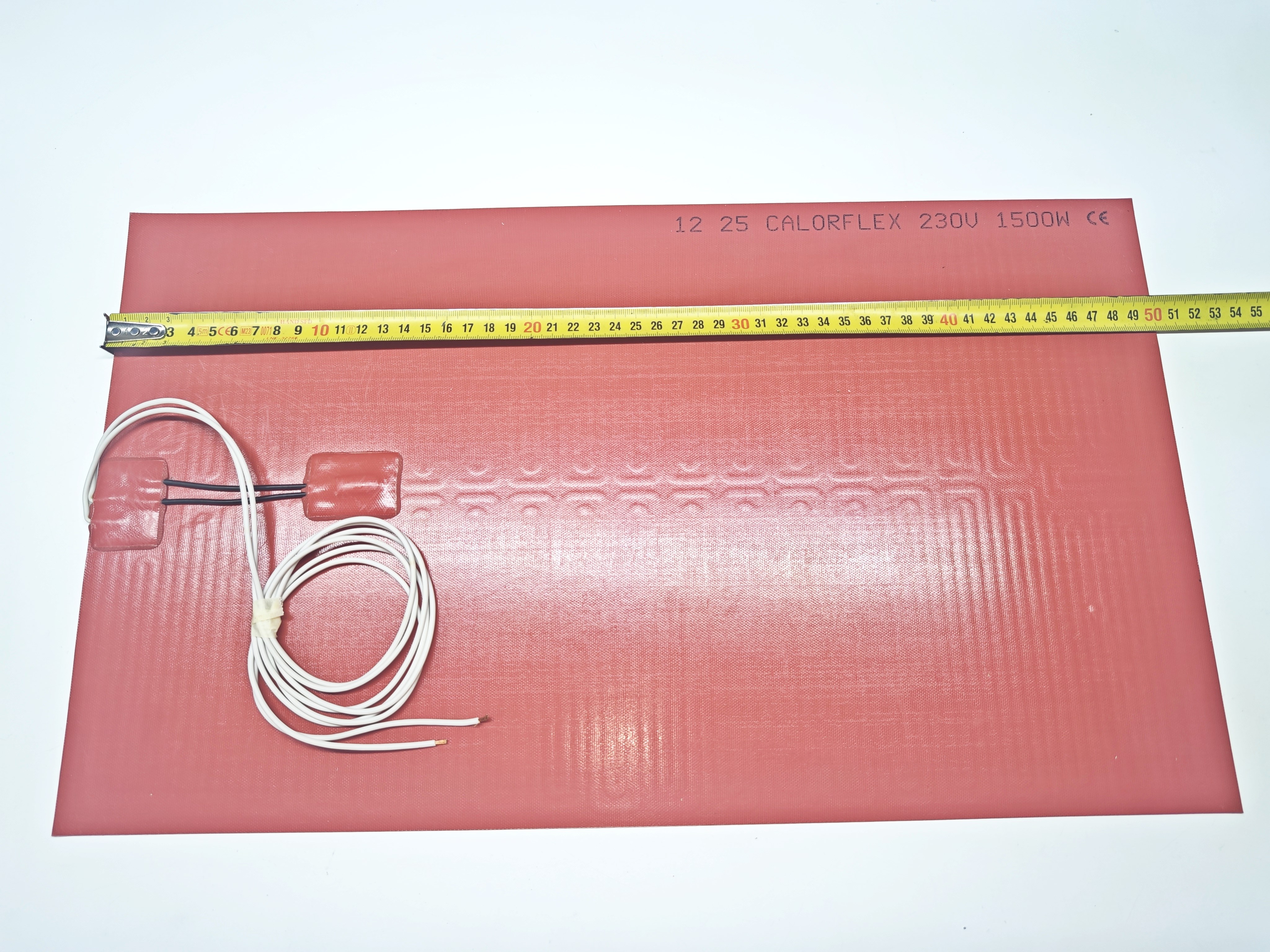 Calorflex İtalyan Açık Büfe Silikon Rezistans 500x290 mm 230V 1500W Yapışkanlı Termikli Isıtıcı