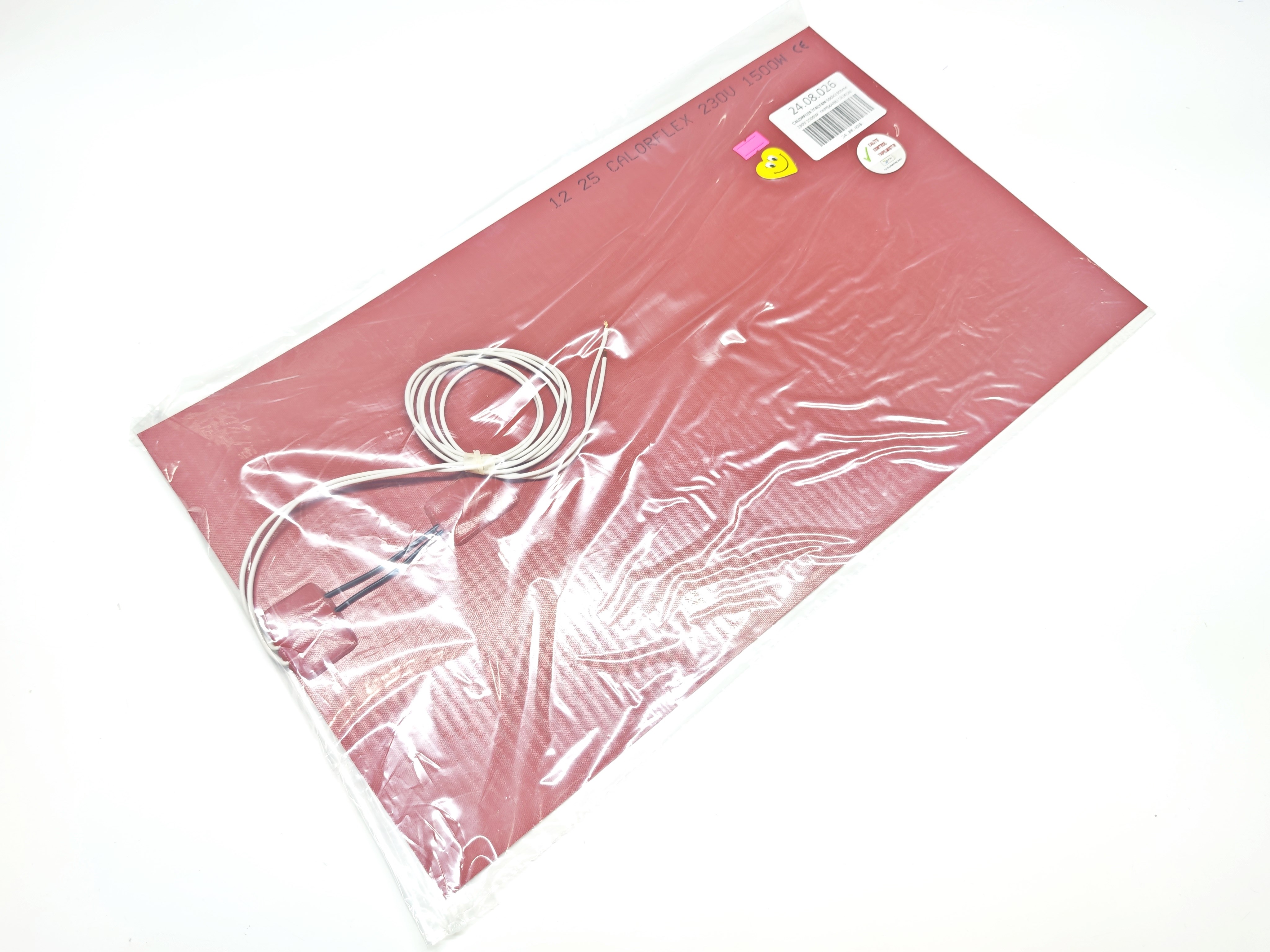 Calorflex İtalyan Açık Büfe Silikon Rezistans 500x290 mm 230V 1500W Yapışkanlı Termikli Isıtıcı