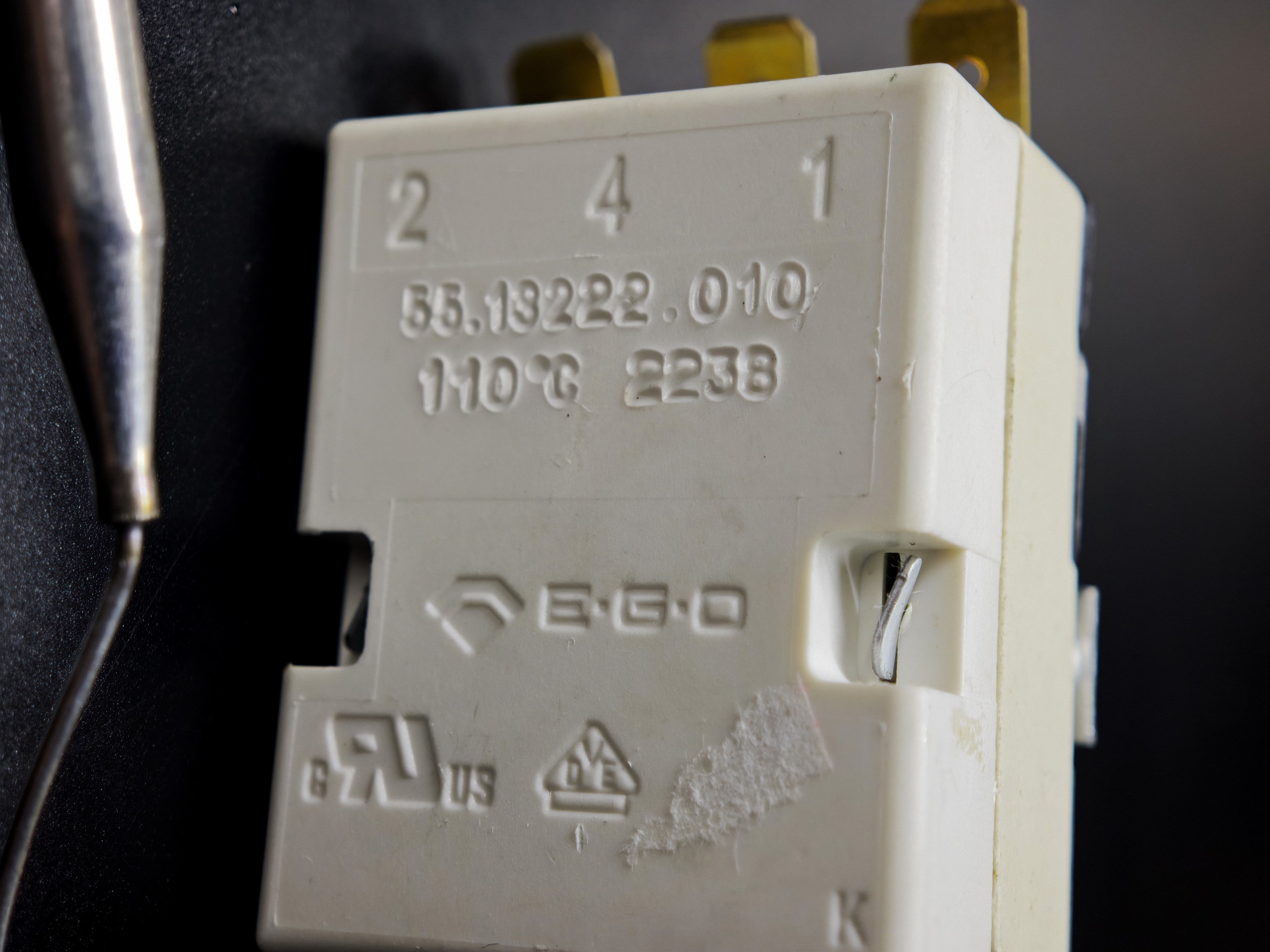 EGO 55.13222.010 30-110°C Monofaze Termostat