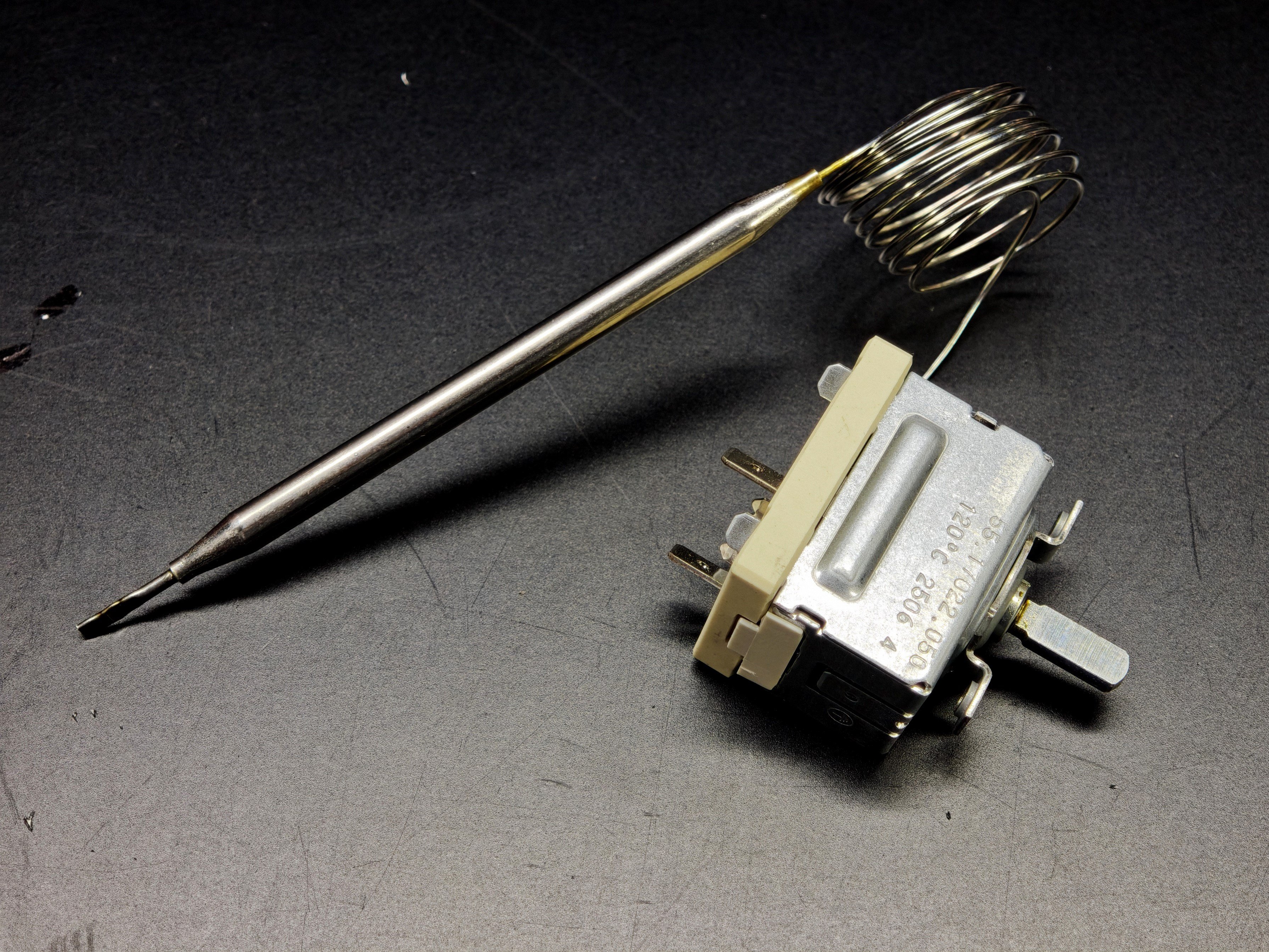 EGO 55.17022.050 30-120°C Kısa Milli Termostat