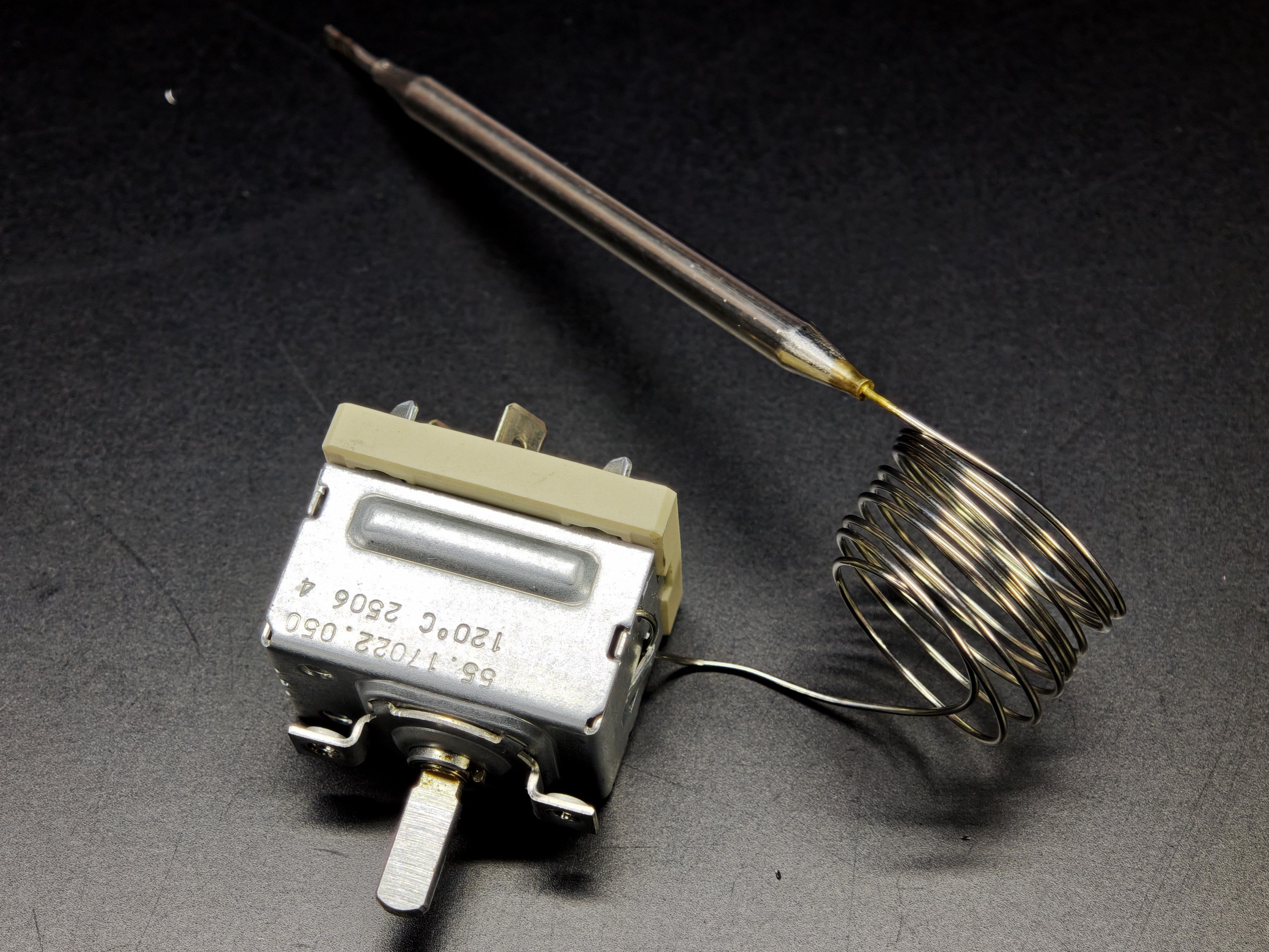 EGO 55.17022.050 30-120°C Kısa Milli Termostat