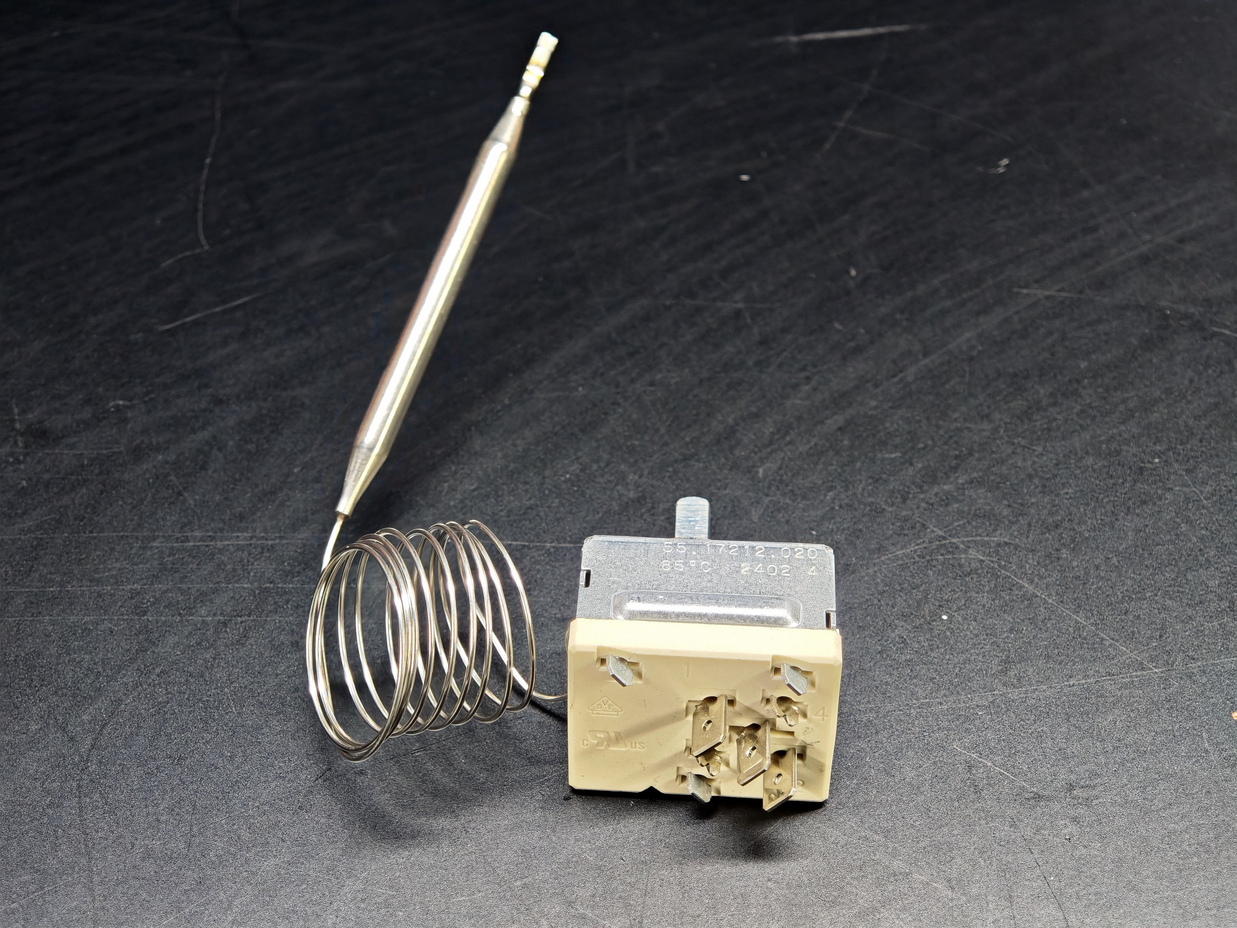 EGO 55.17212.020 30-85°C Monofaze Çift Kontak Termostat 220V