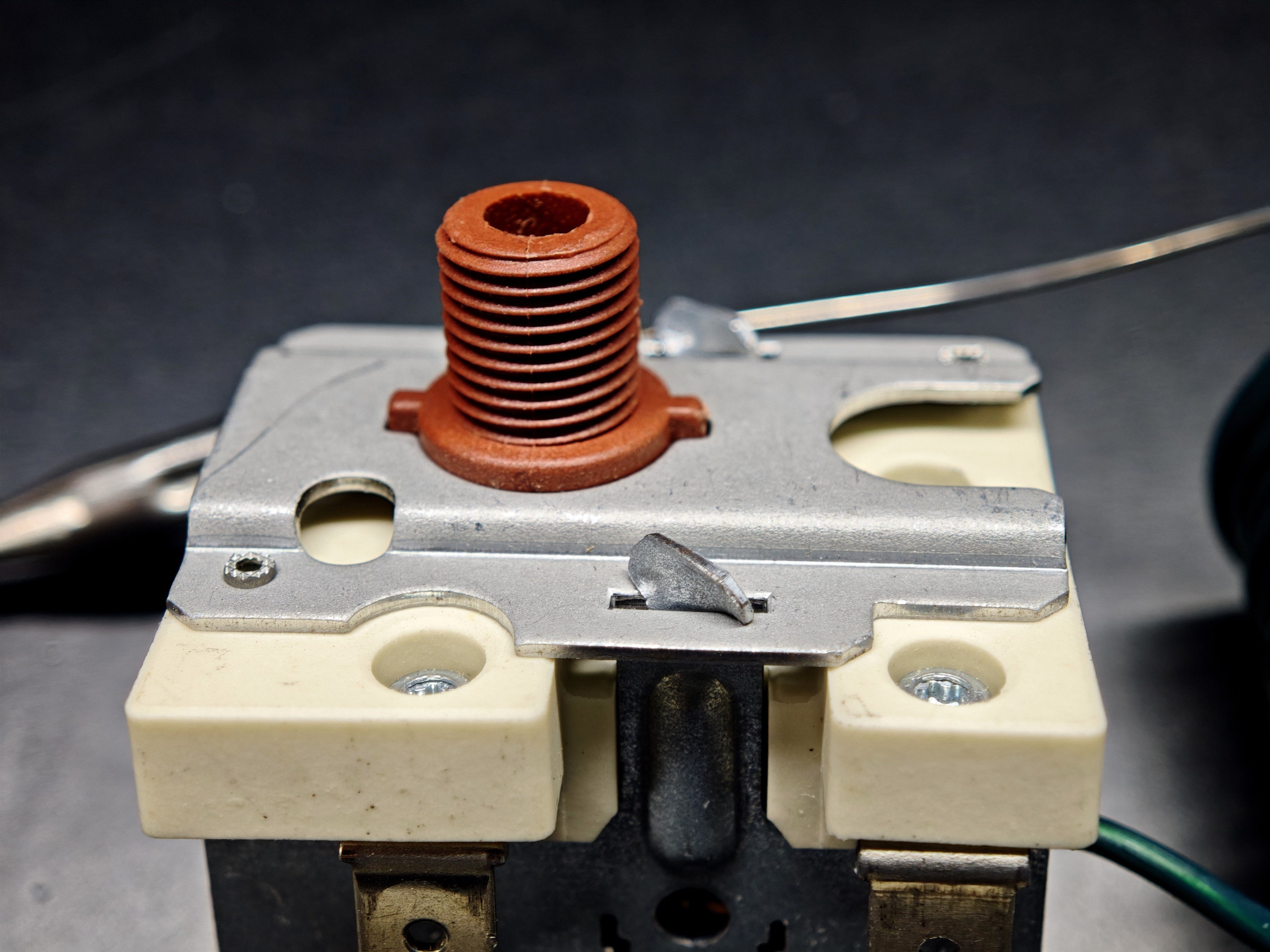 EGO 56.10534.510 183°C Monofaze Limitör Termostat Ø6×61mm Prob 1460mm Kapiler
