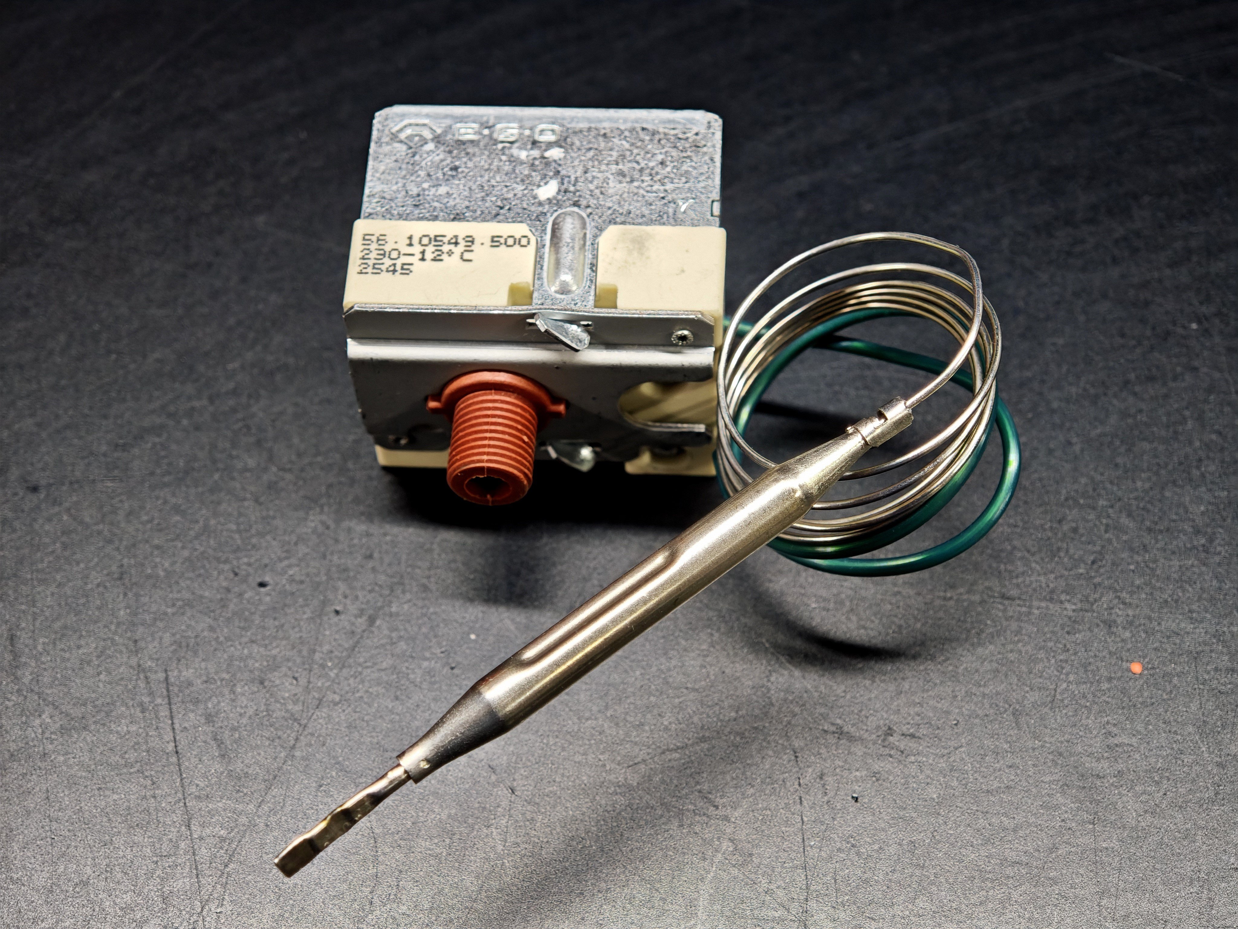 EGO 56.10549.500 230°C Monofaze Limitör Termostat 740mm Kapiler
