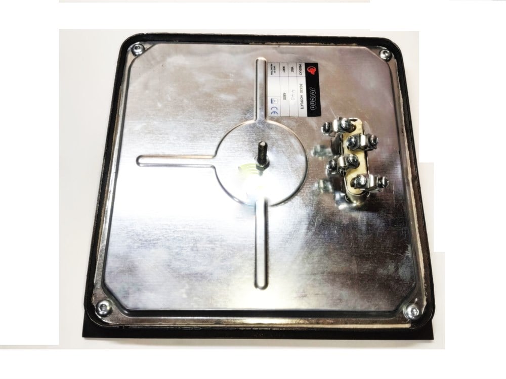 Endüstriyel Ocak 30x30 440V 3000W Çembersiz Square endüstriyel hotplate