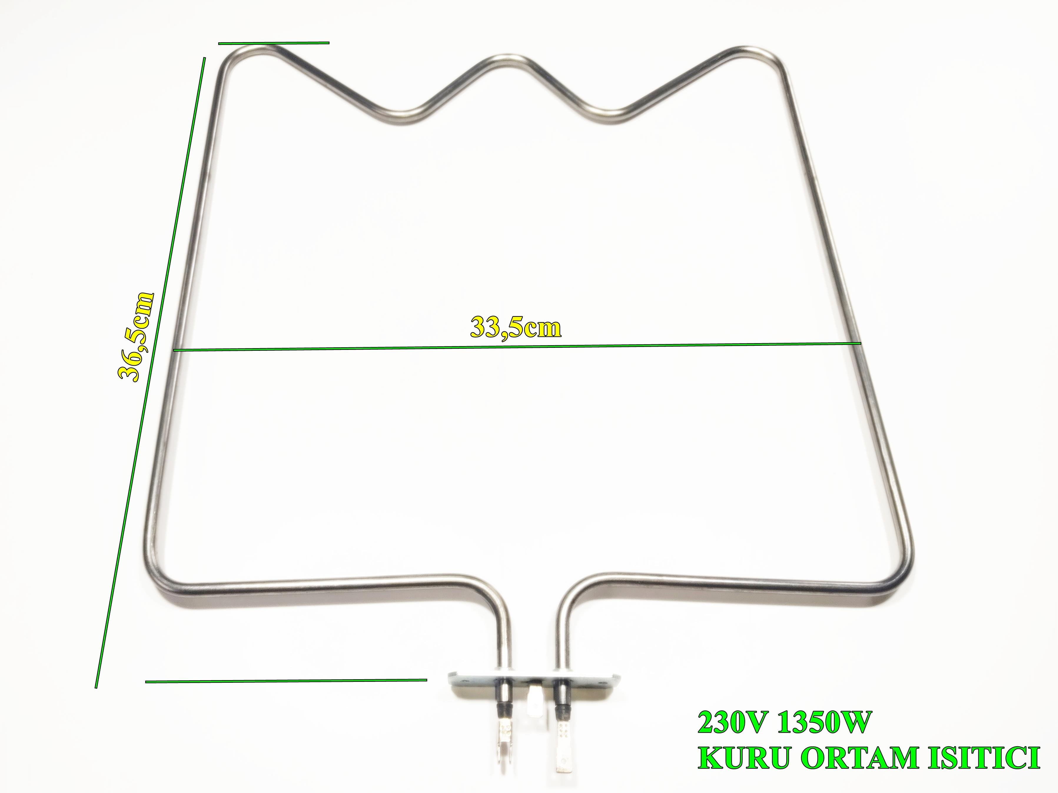 Fırın Isıtıcı Rezistans Üst 220V 1350W