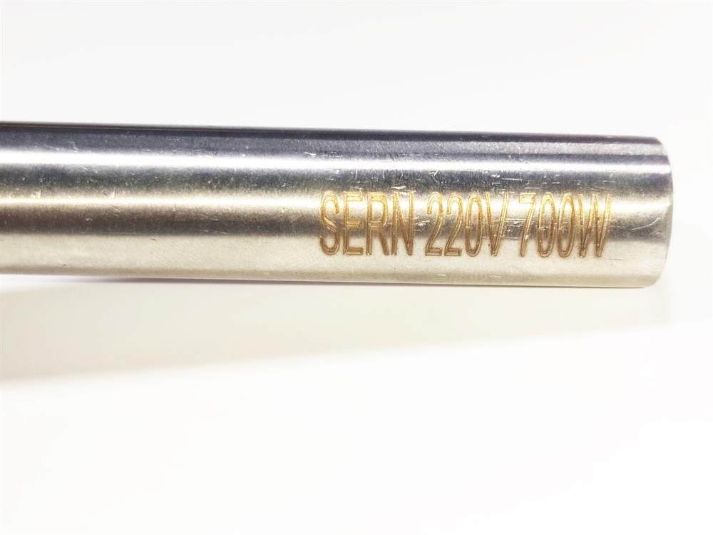 Fişek Isıtıcı Rezistans 13Cm Boy-16Mm Kalınlık-700Watt-220V 2Mt Kablolu