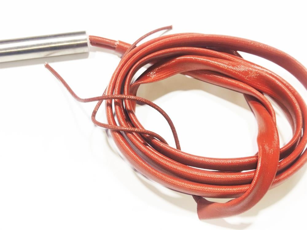 Fişek Isıtıcı Rezistans 13Cm Boy-16Mm Kalınlık-700Watt-220V 2Mt Kablolu