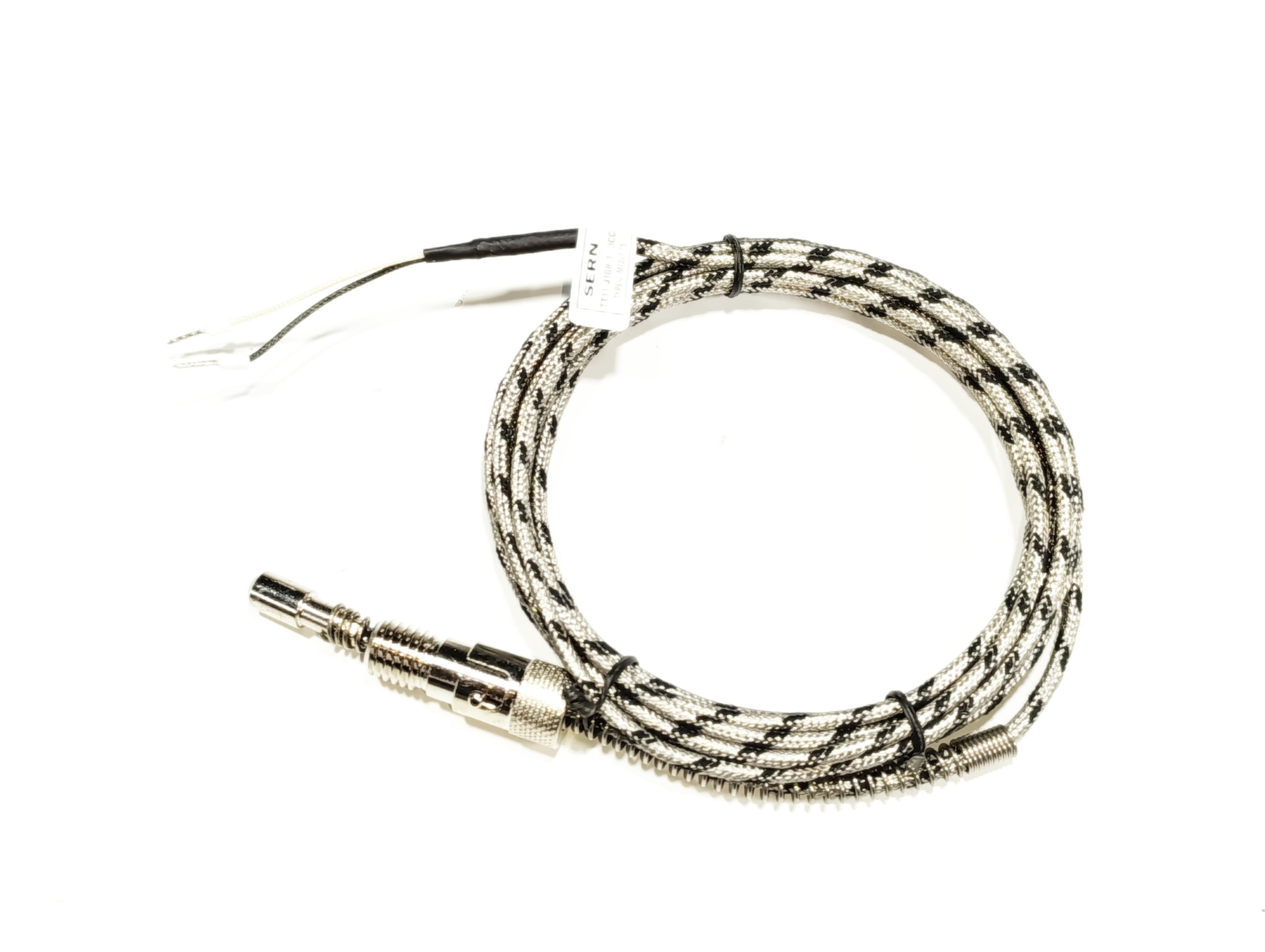 J Tipi Q8 M12 Bayonet Rekorlu Termokupl 3 Metre Kablolu - TT11-J108-3 3CCB