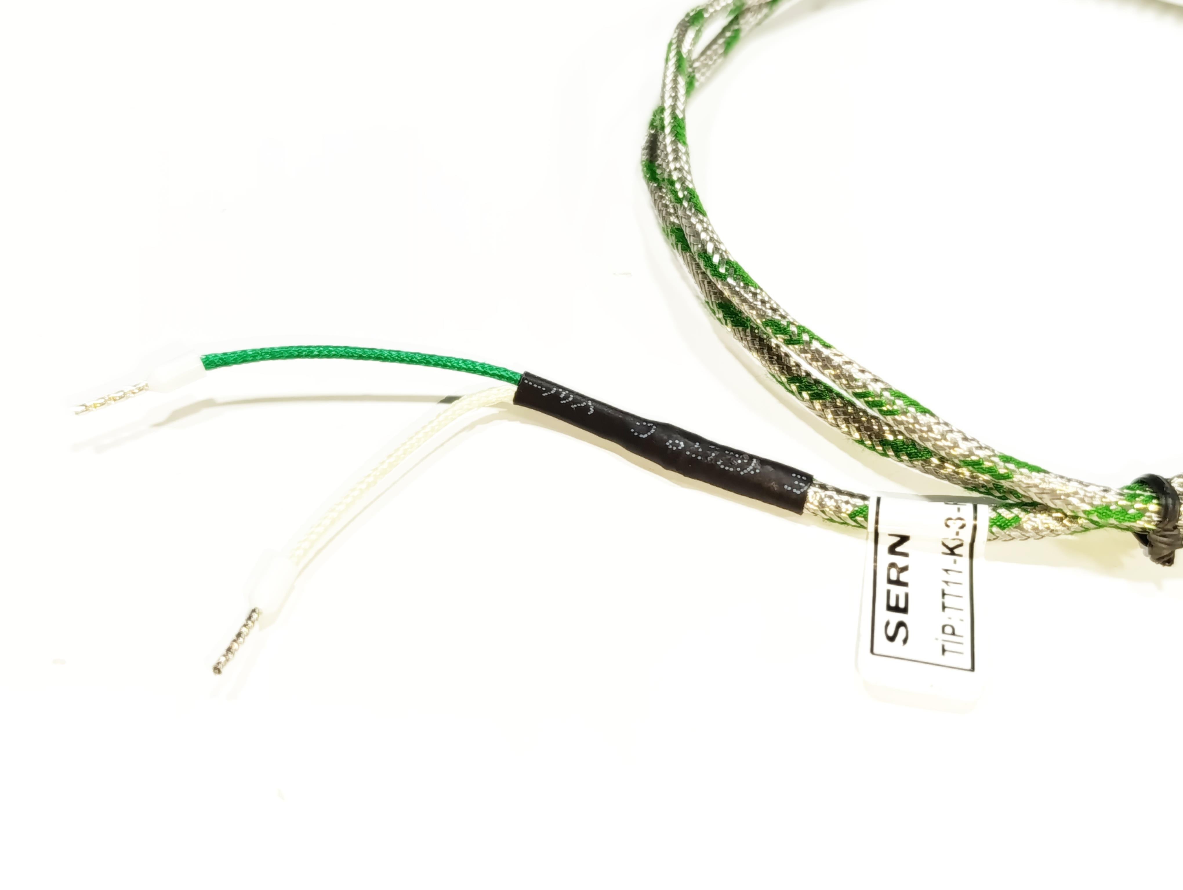 K Tipi Q6 M12 Bayonet Rekorlu Termokupl 1 Metre Kablolu - TT11-K106-3-R¼