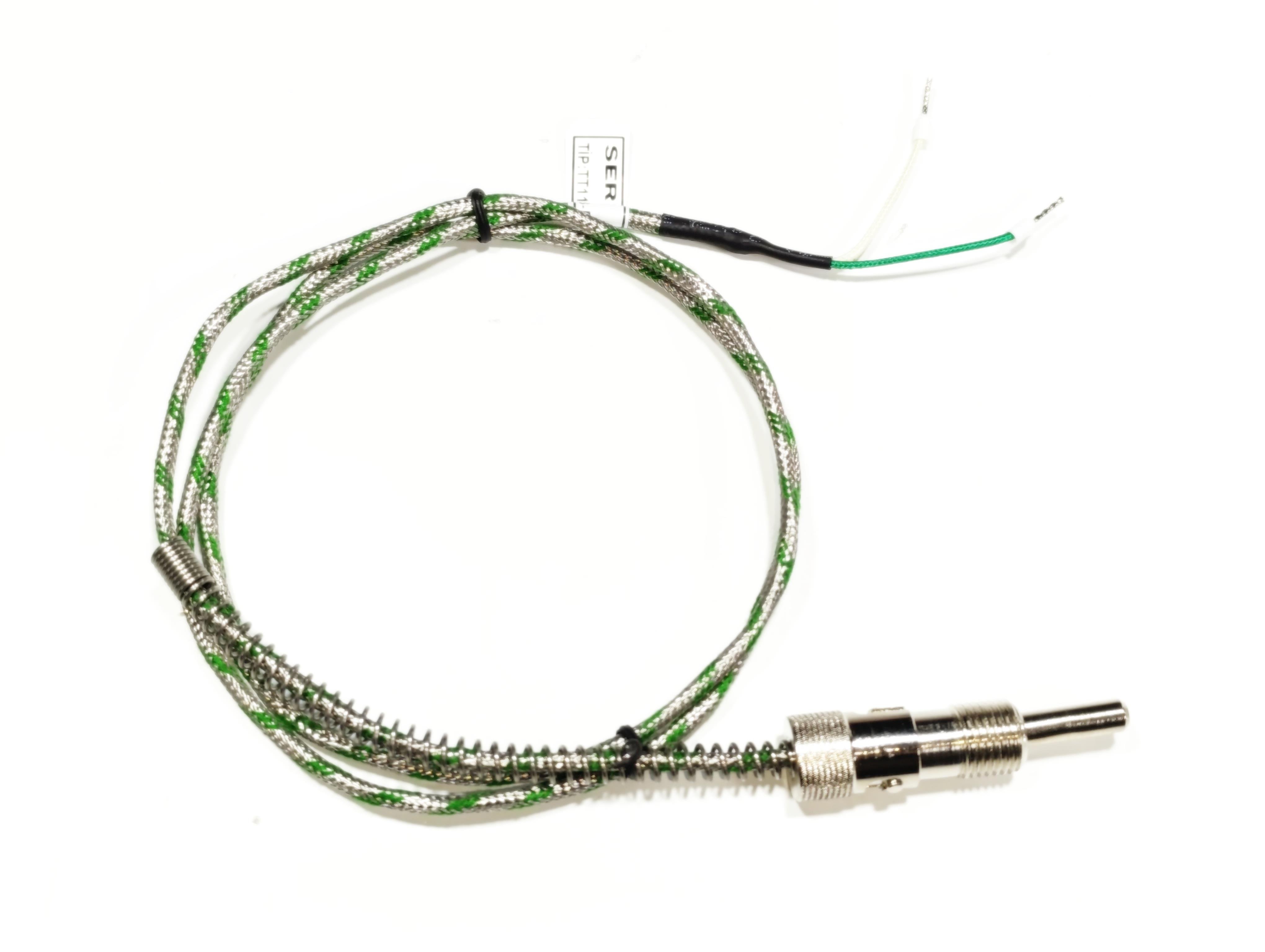 K Tipi Q6 M12 Bayonet Rekorlu Termokupl 1 Metre Kablolu - TT11-K106-3-R¼