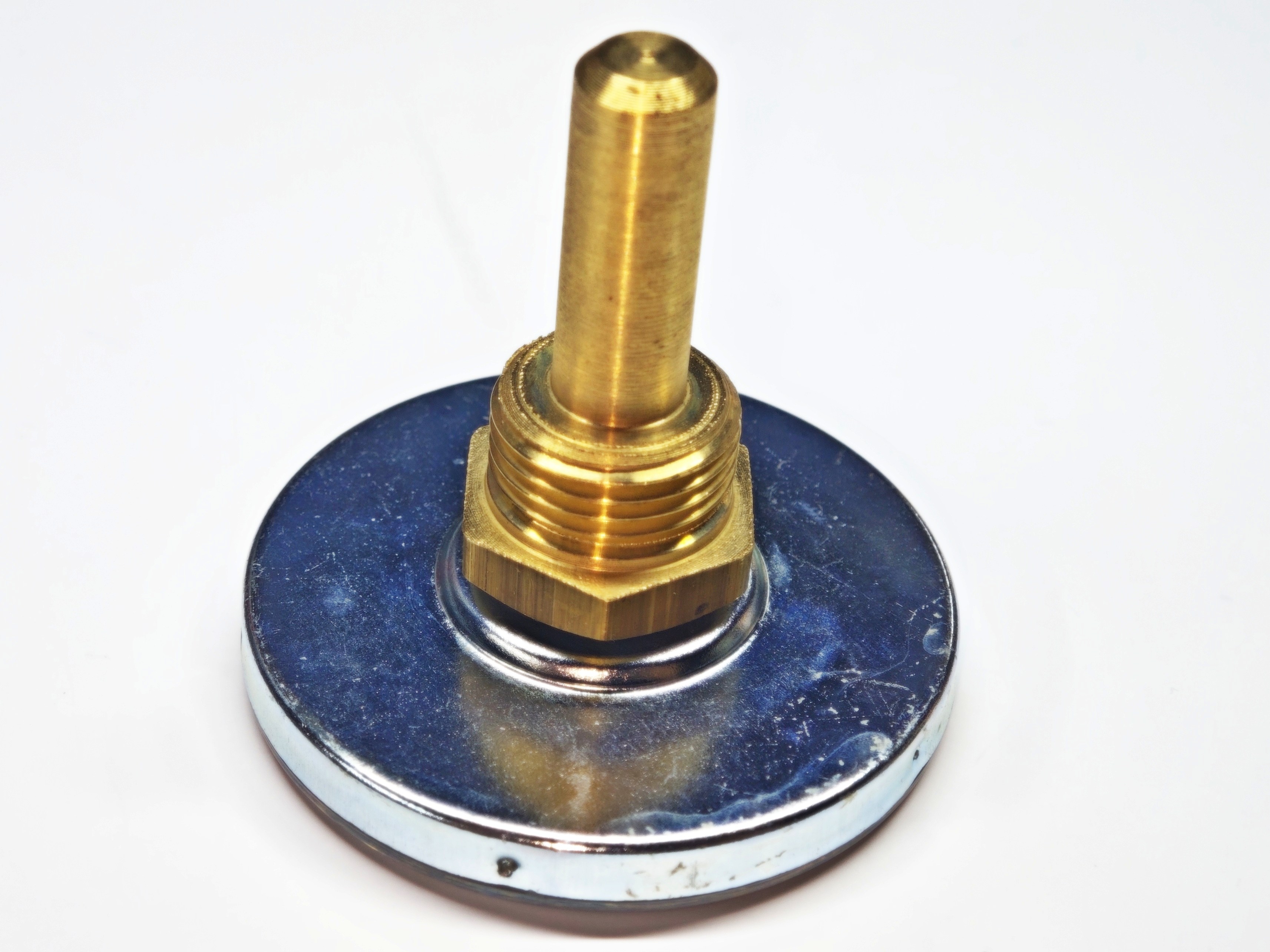 MILTHERM Bi-Metal Termometre 0/+120°C Ø63mm 5cm Arka Bağlantı G1/2