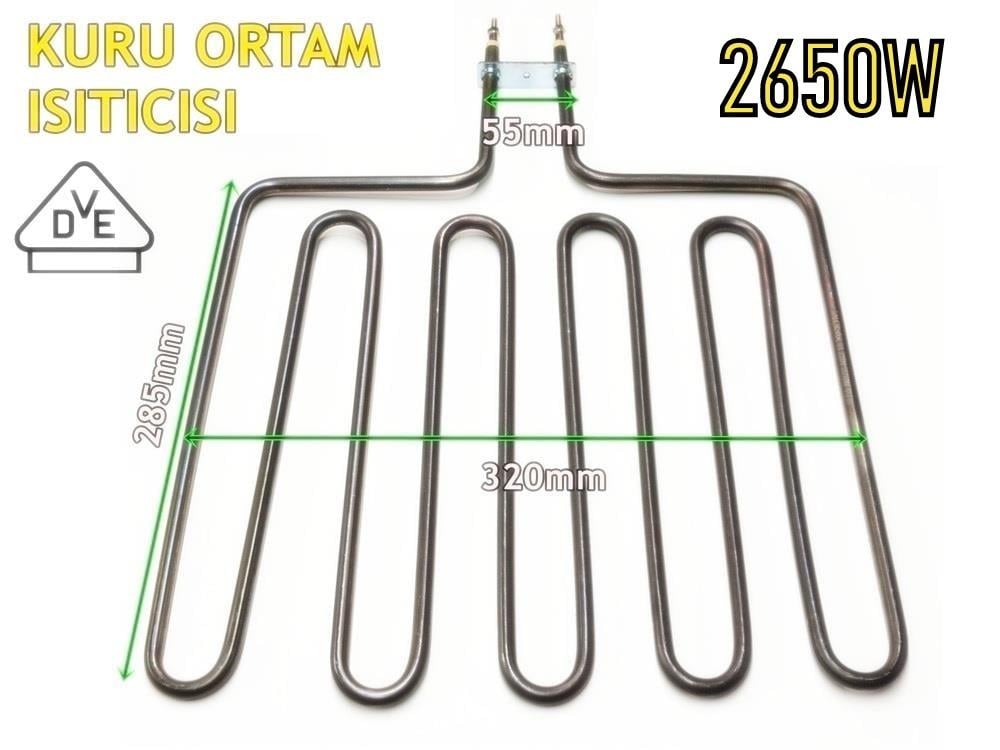 Sauna Hamam Soba Isıtıcı Rezistansı 2650W 5M
