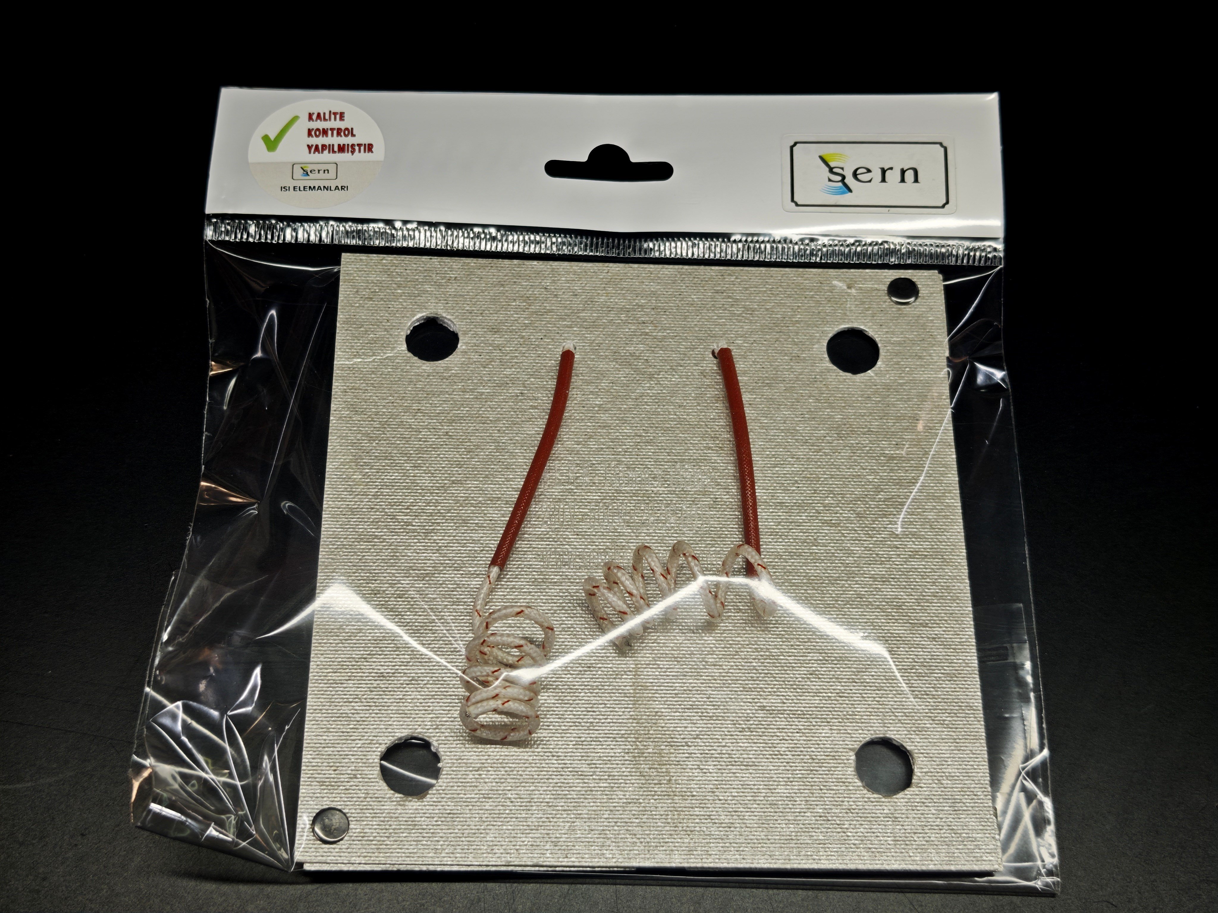 SERN 230V 500W Laboratuvar Isıtıcılı Manyetik Karıştırıcı Mika Plaka Rezistansı