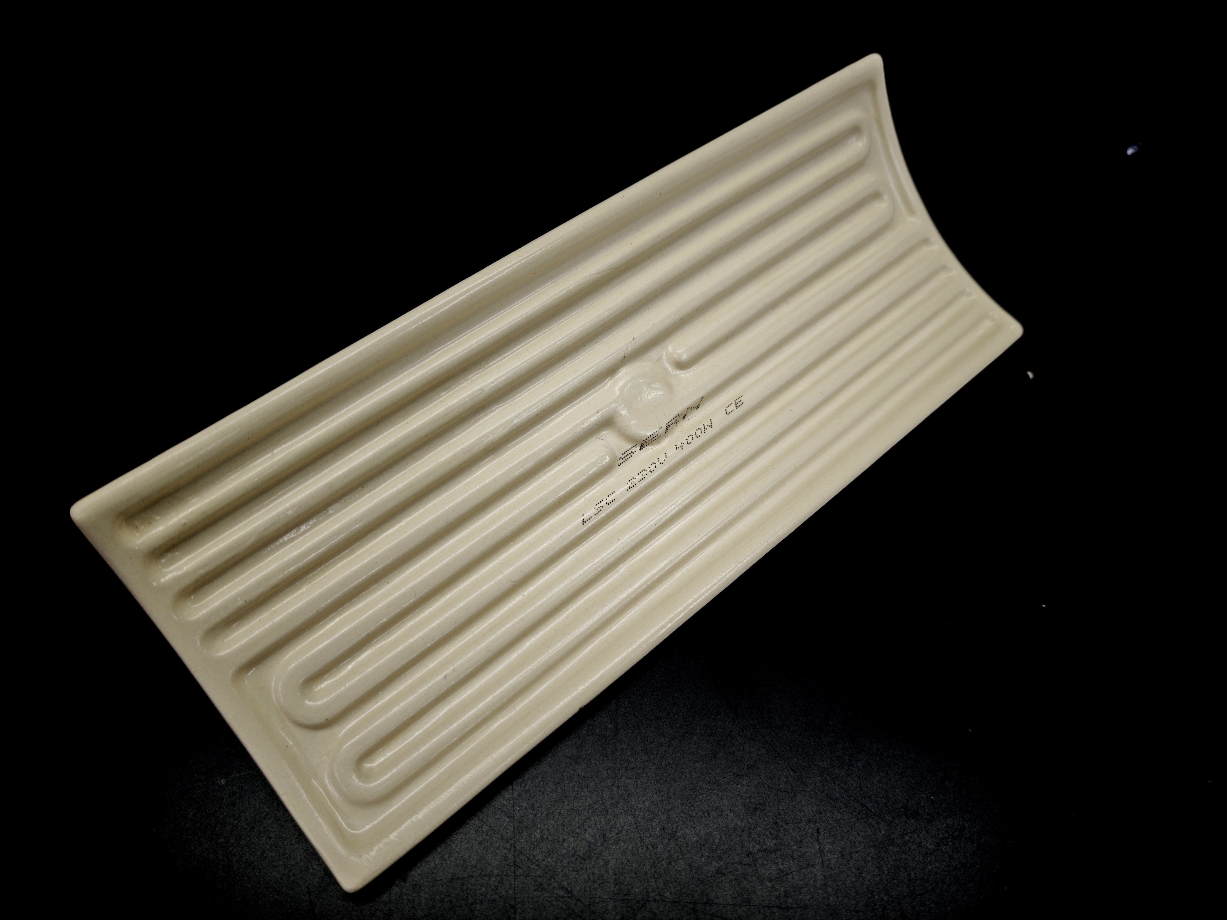 SERN 245x100mm 400W 230V Beyaz LSC Model Konkav İnfrared Seramik Isıtıcı Rezistans