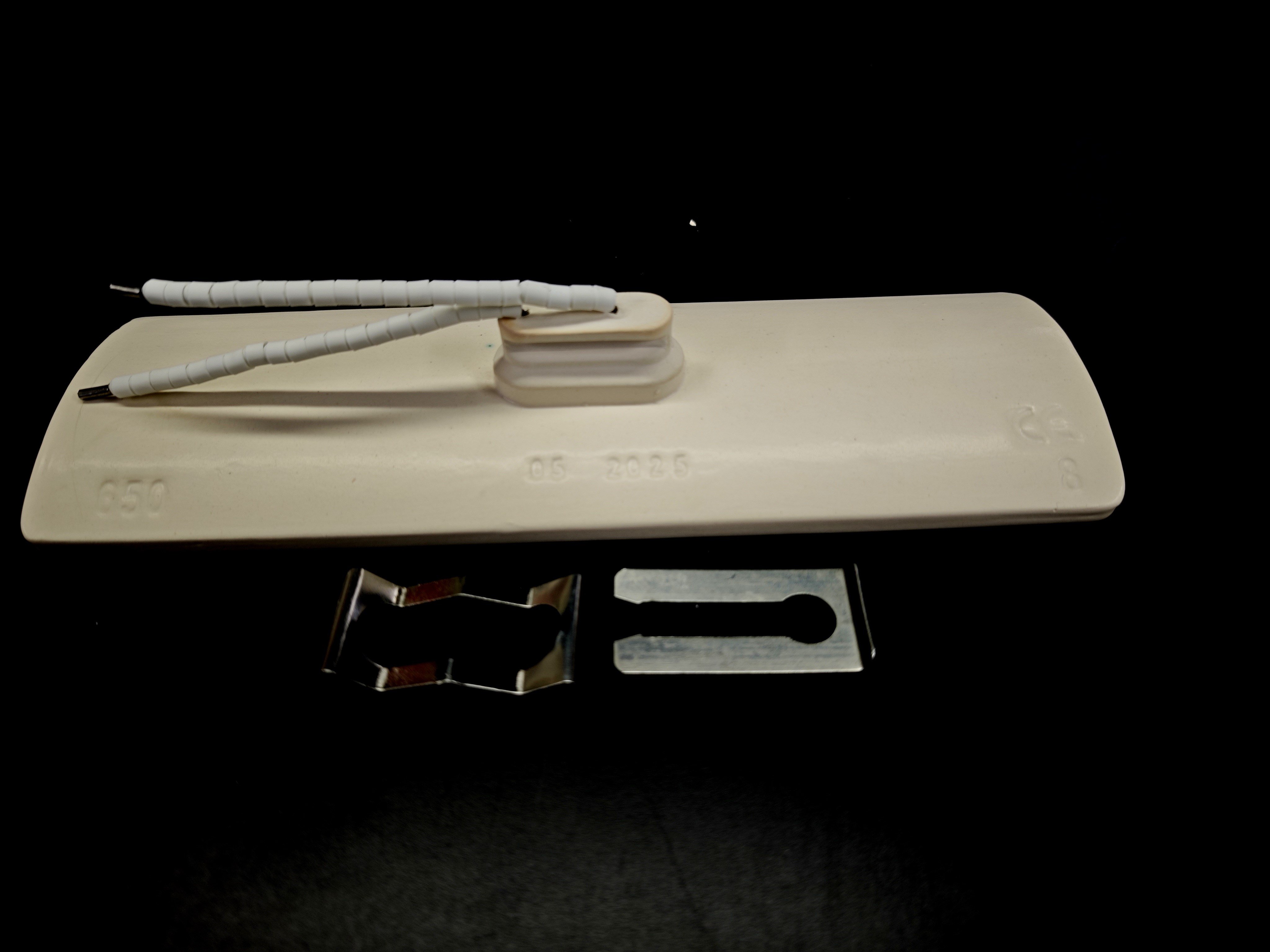 SERN 245x80mm 650W 230V Beyaz LSC/2 Model Konkav İnfrared Seramik Isıtıcı Rezistans