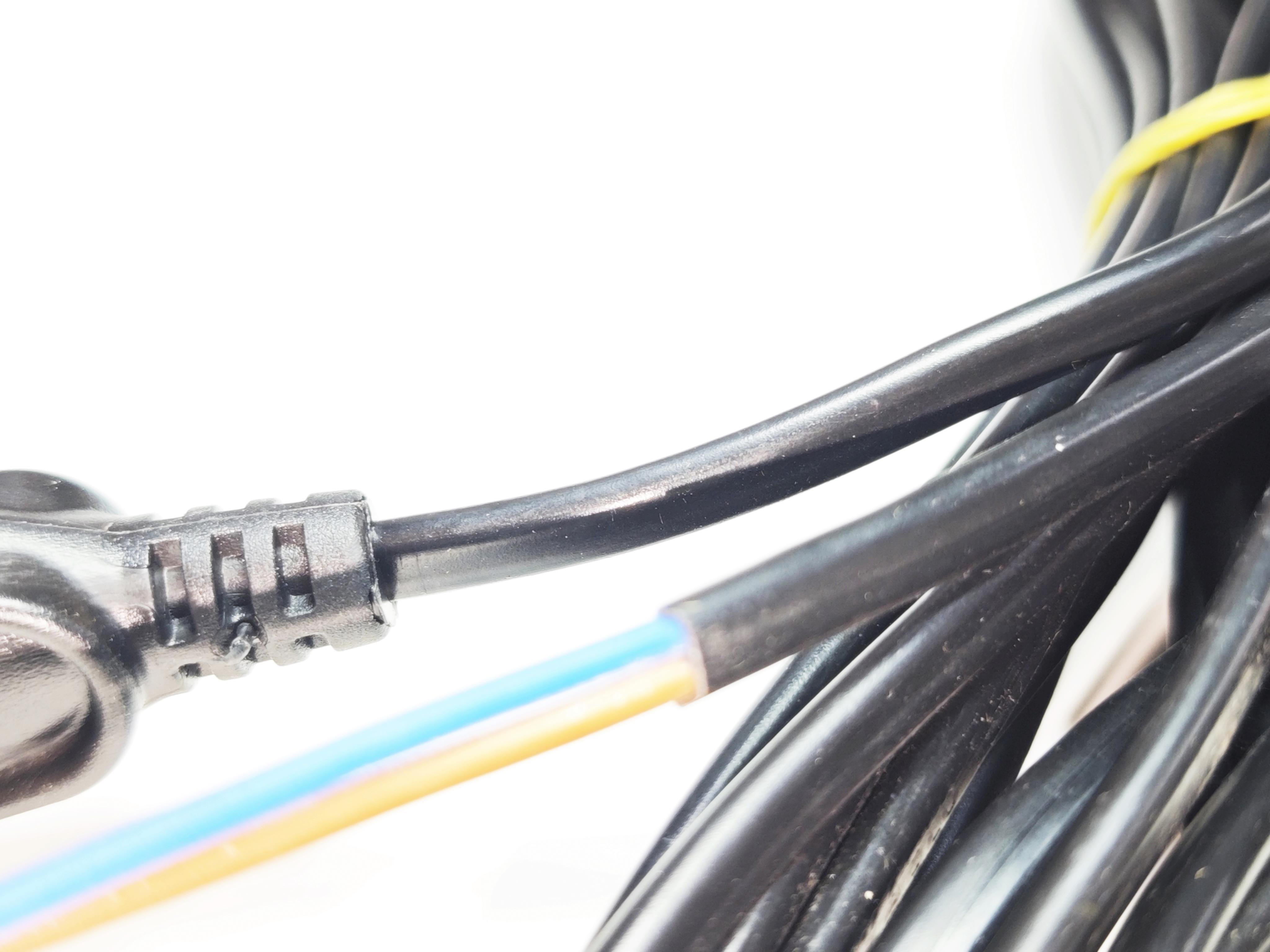 Sern Elektrikli Süpürge Enerji Kablosu Siyah 8 Metre 2x0,75mm² Bakır 230V
