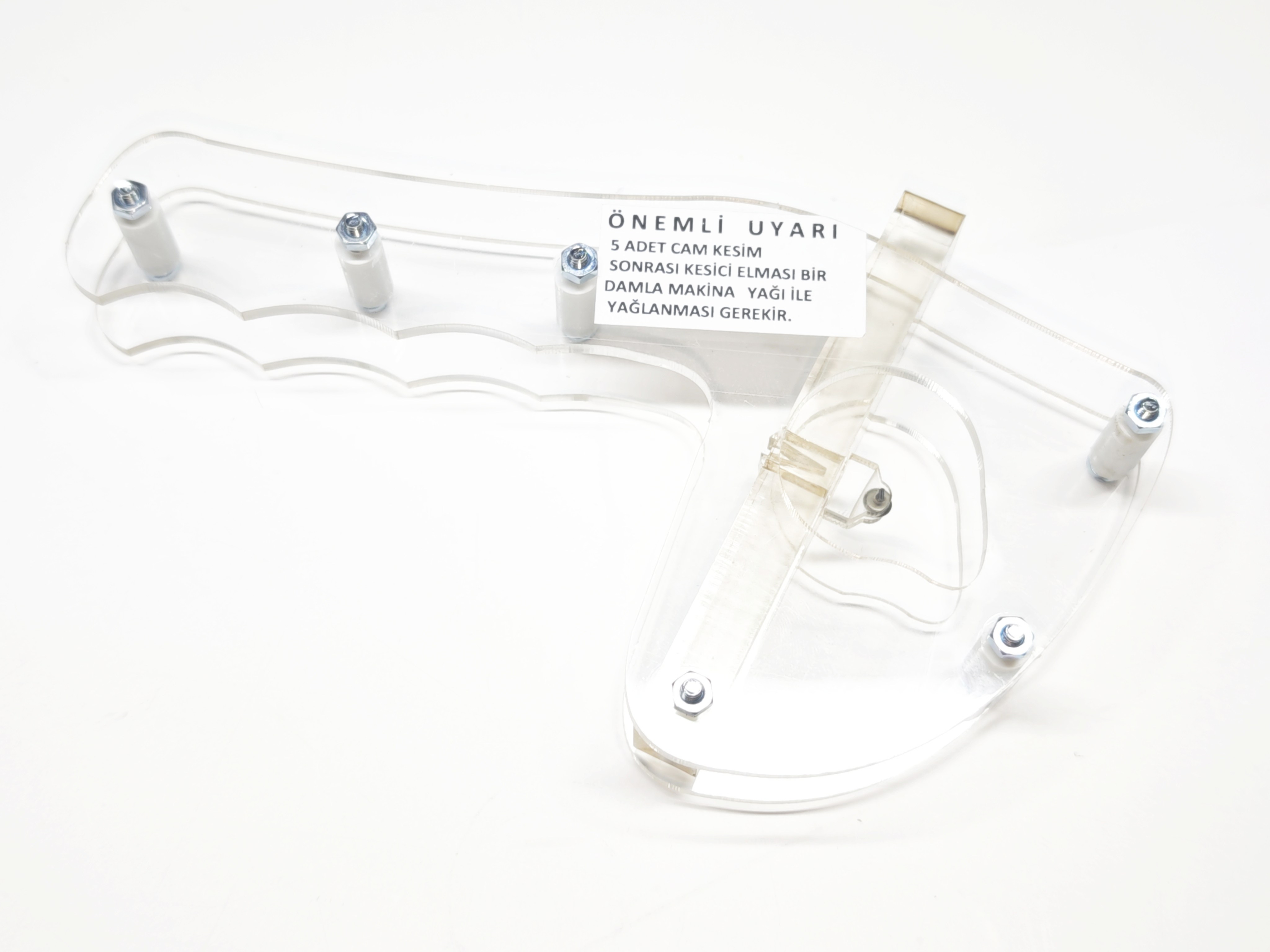 SERN İnfrared ve Quartz Soba Cam Kesme Makinesi Değiştirilebilir Bıçaklı