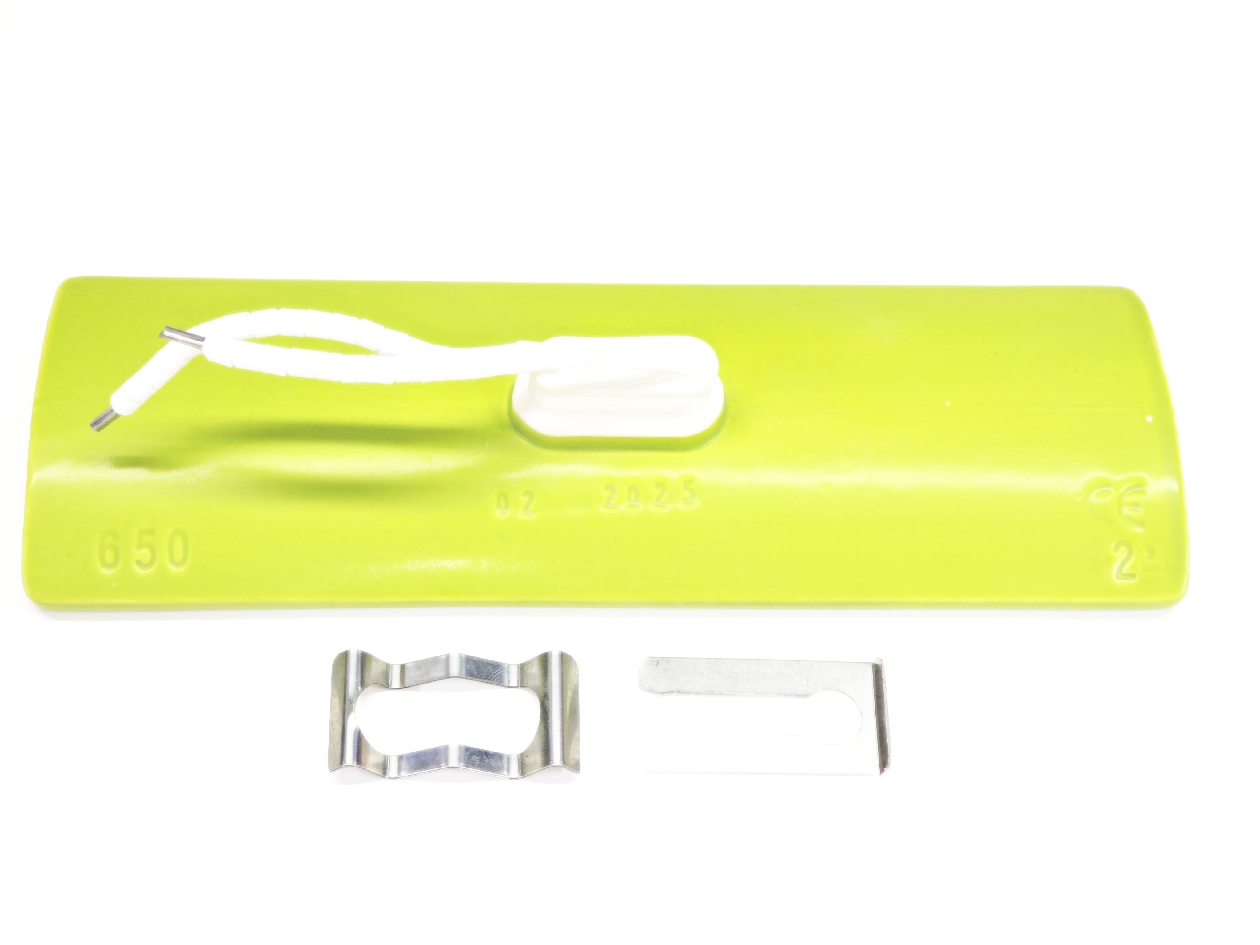 SERN LSC/2 Model Konkav İnfrared Seramik Isıtıcı Rezistans 245x80mm 650W 230V Yeşil