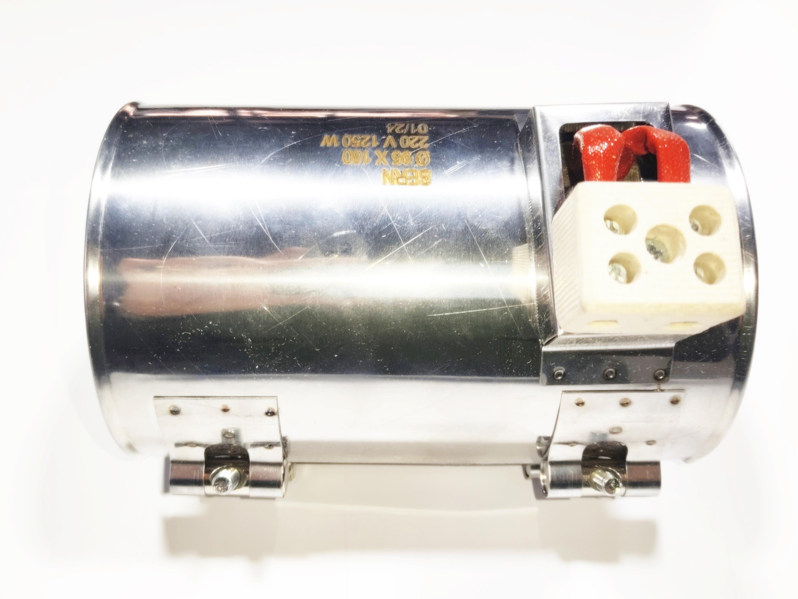 Sıvama Kelepçe Meme Isıtıcı Rezistans 95mm Çap-160mm boy-1250W-220 V