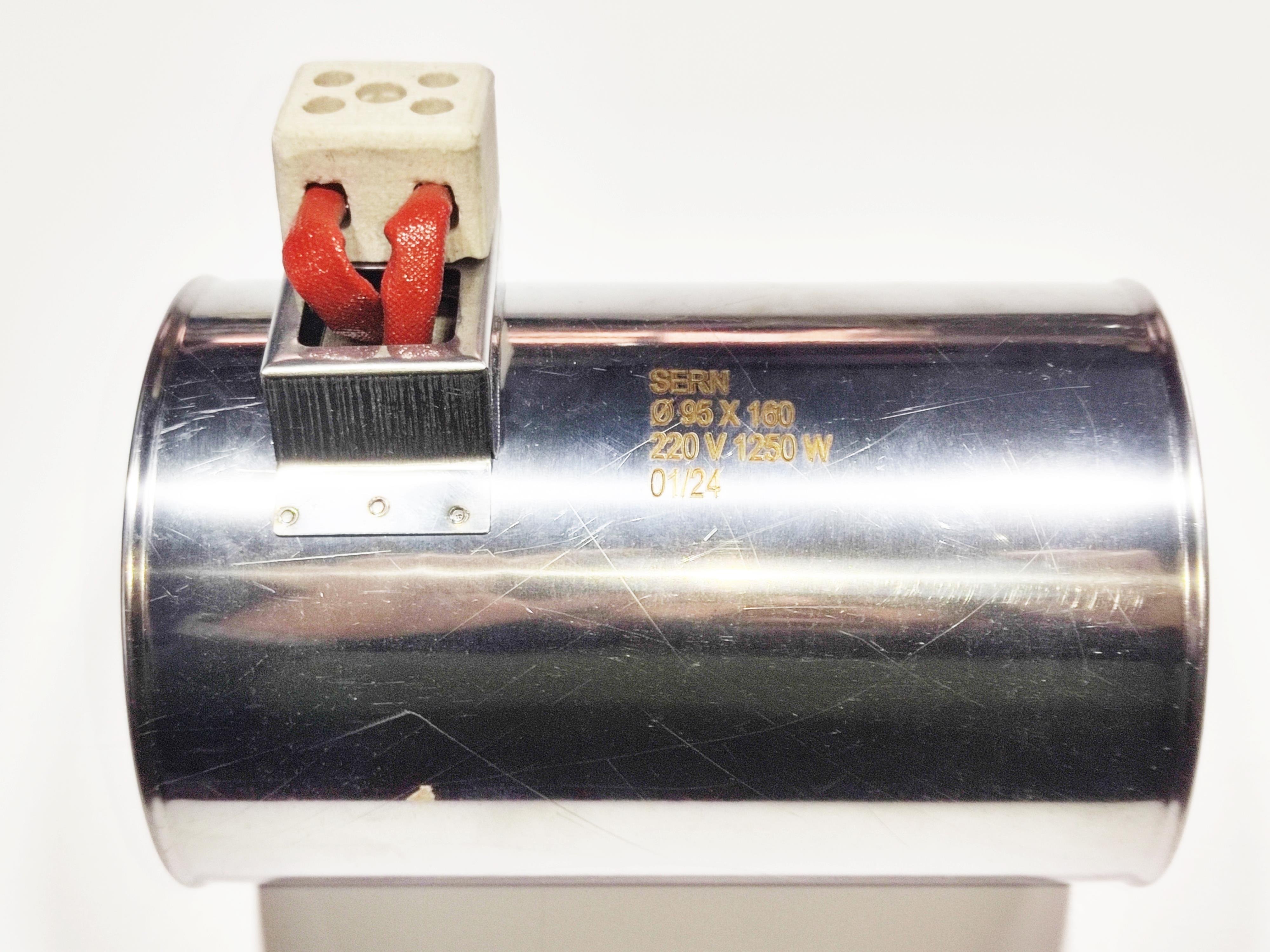 Sıvama Kelepçe Meme Isıtıcı Rezistans 95mm Çap-160mm boy-1250W-220 V