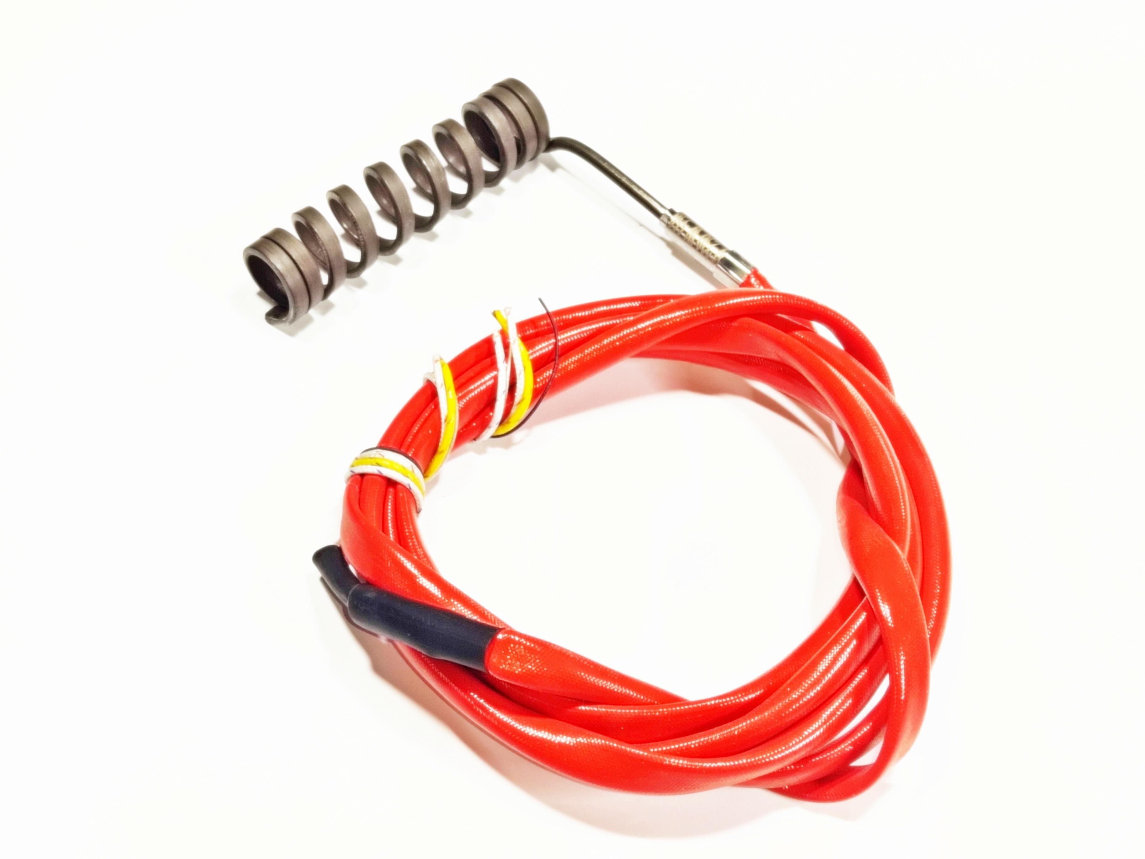 Spiral Isıtıcı Rezistans 100Mm Boy-18Mm Çap-650W-220V 2Mt Kablolu