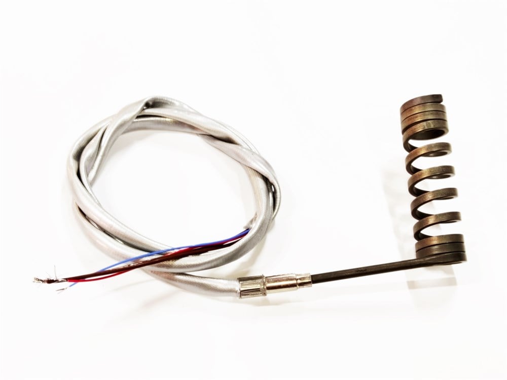 Spiral Isıtıcı Rezistans 82mm boy-18mm çap-500W-220V 1mt kablolu
