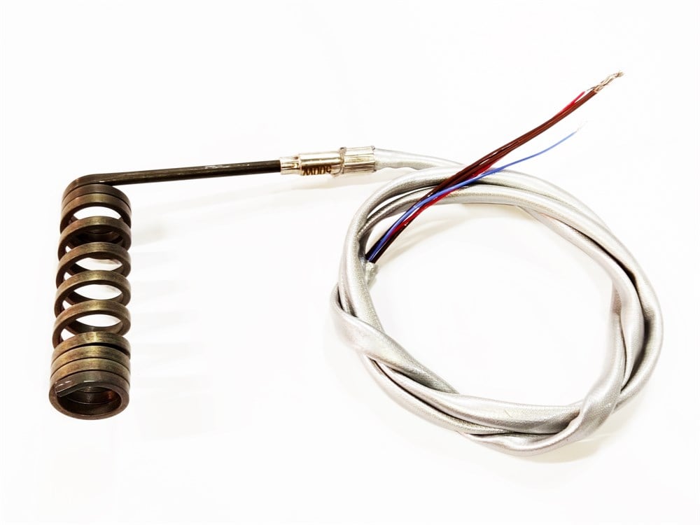 Spiral Isıtıcı Rezistans 82mm boy-18mm çap-500W-220V 1mt kablolu
