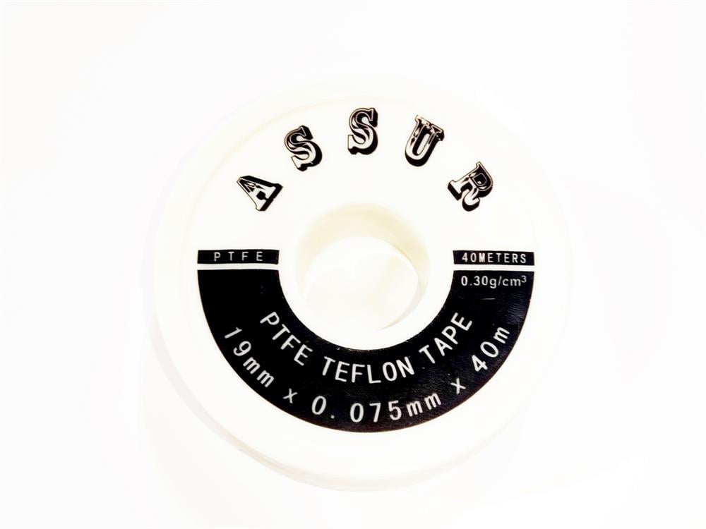 Teflon bant 19mmx0,075mm 40 metre