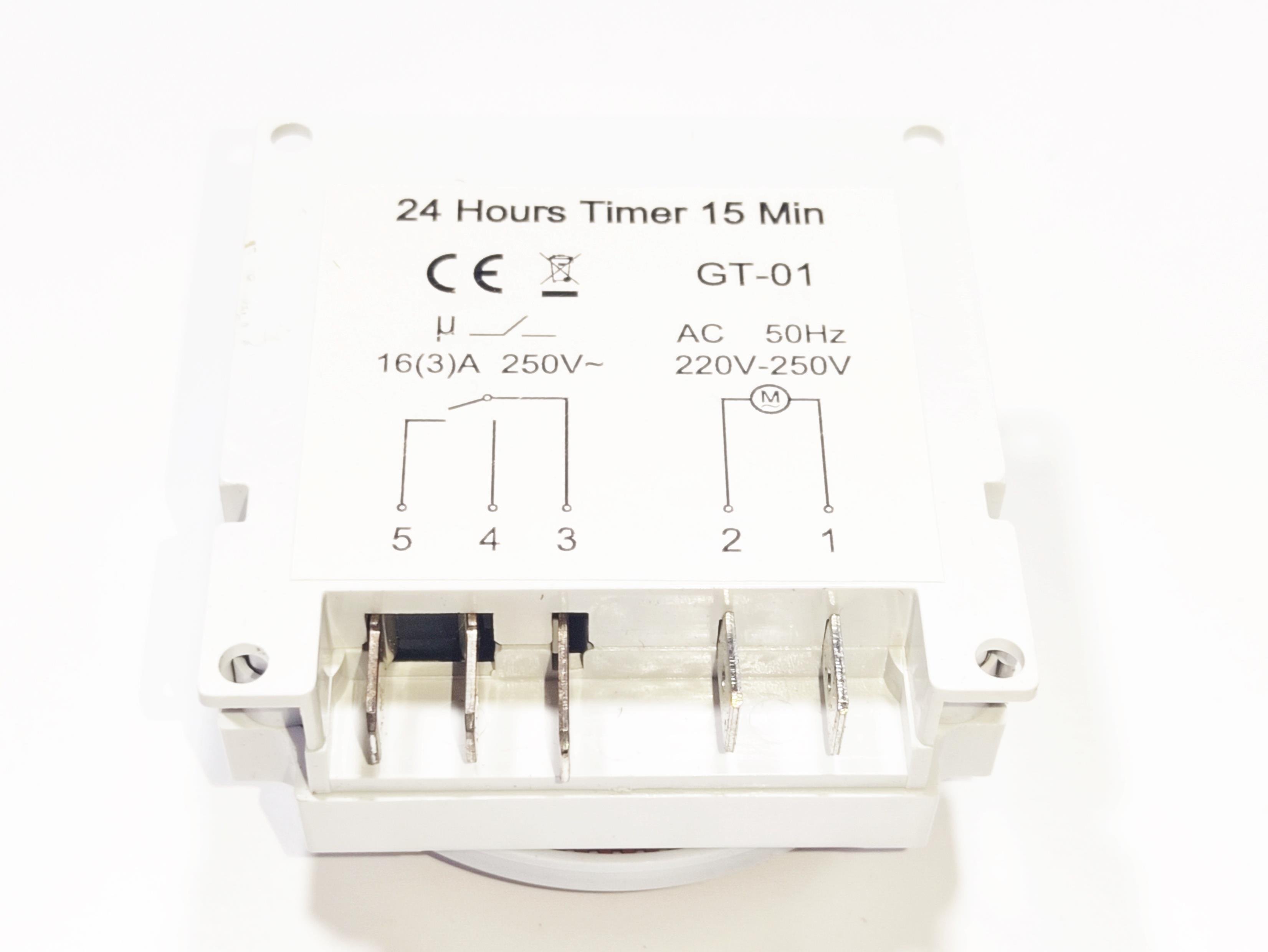 Tj01 Timer 24 Saat-15 Dk Model 1 Taymır Kulukça Makinesine
