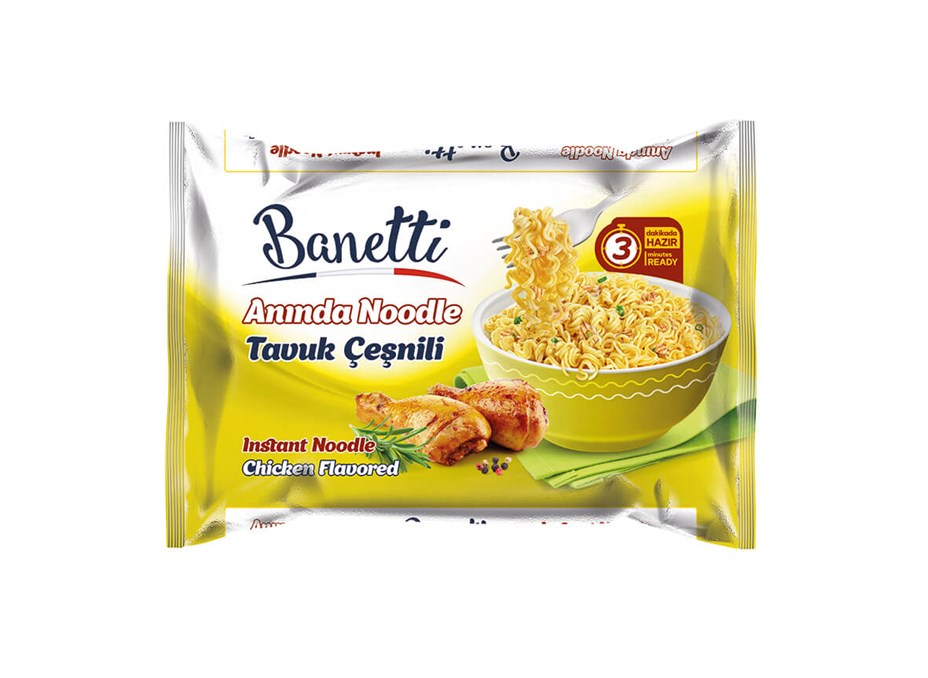 Banetti Noodle Poşet Tavuk Çeşnili Net: 75 g
