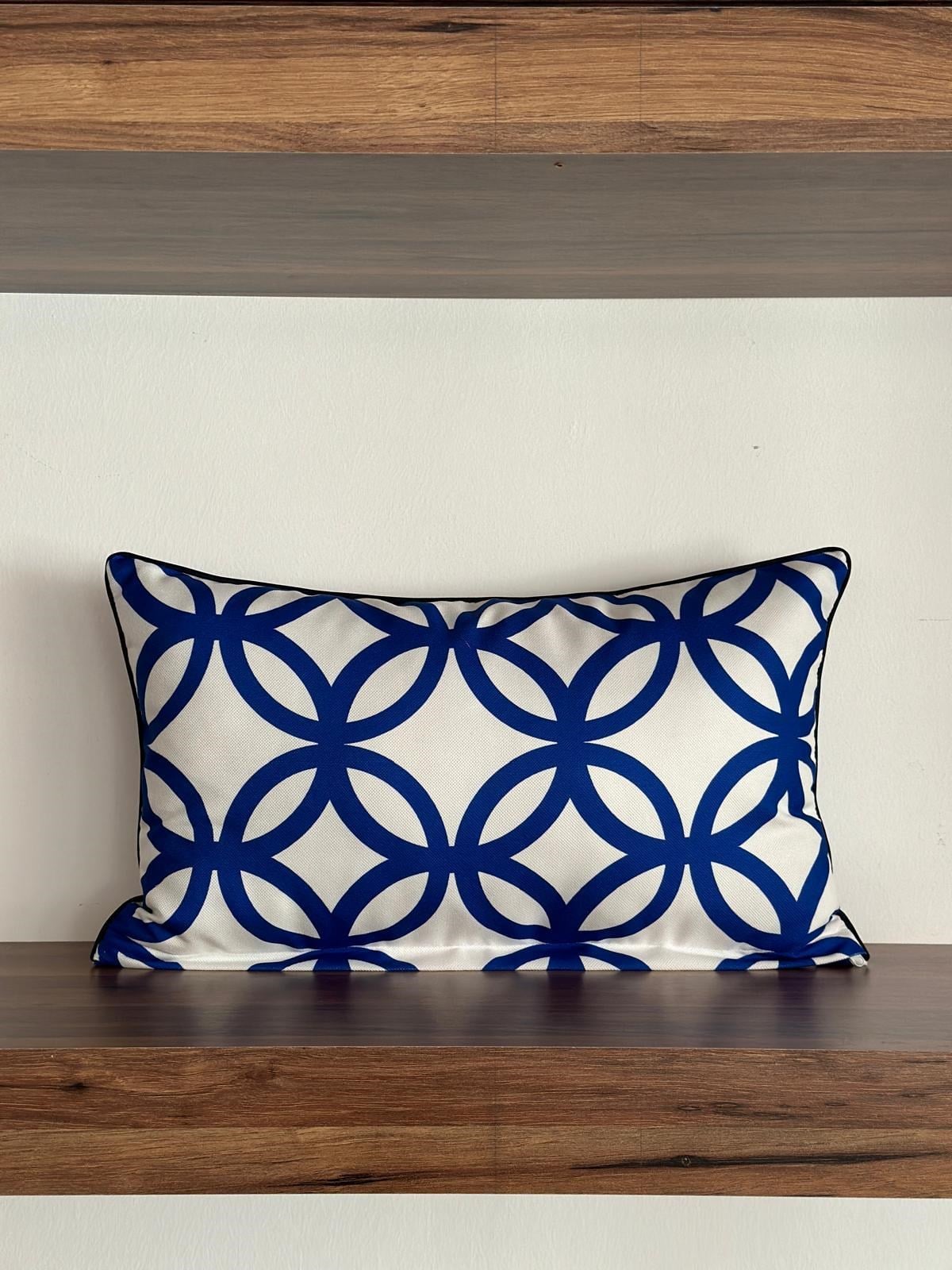 E402M BEYAZ ZEMİN LACİVERT DESENLİ 30*50 KIRLENT