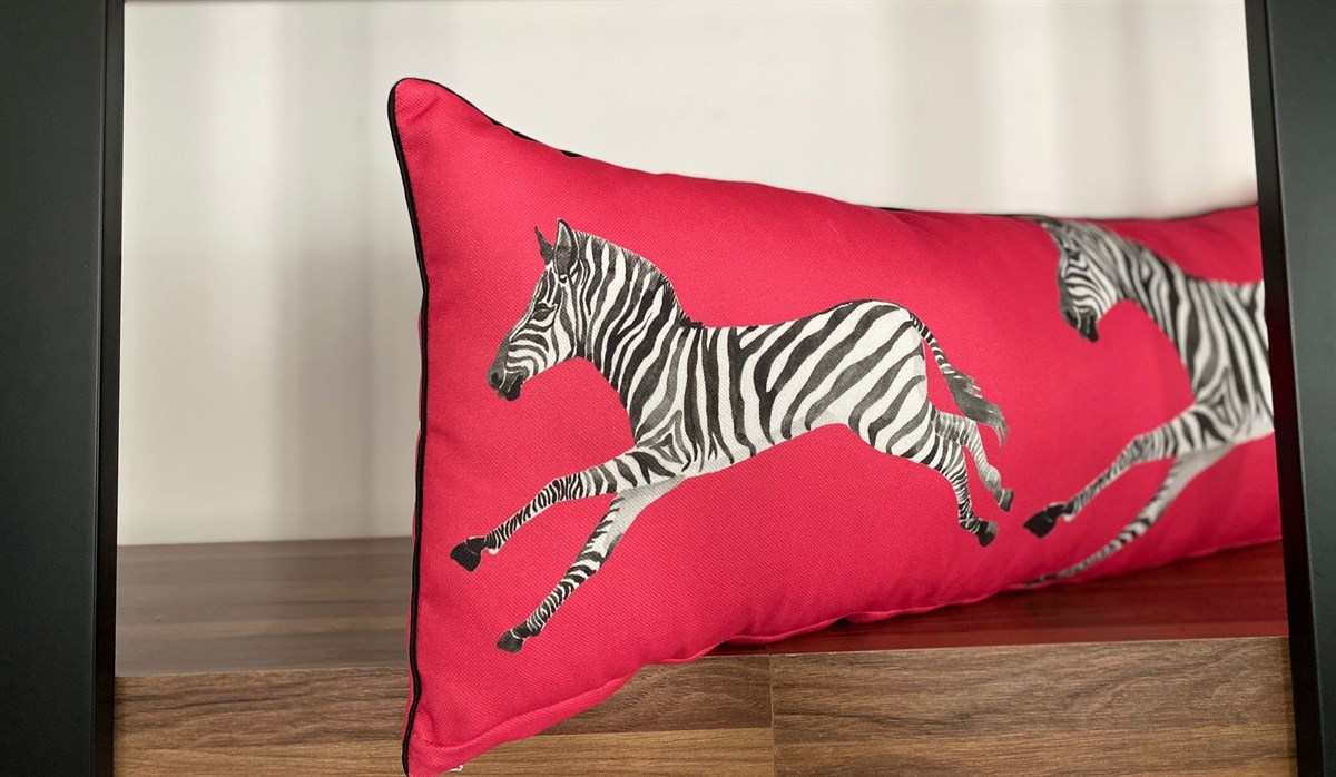 E712 FUŞYA ZEMİN KOŞAN ZEBRA 3080
