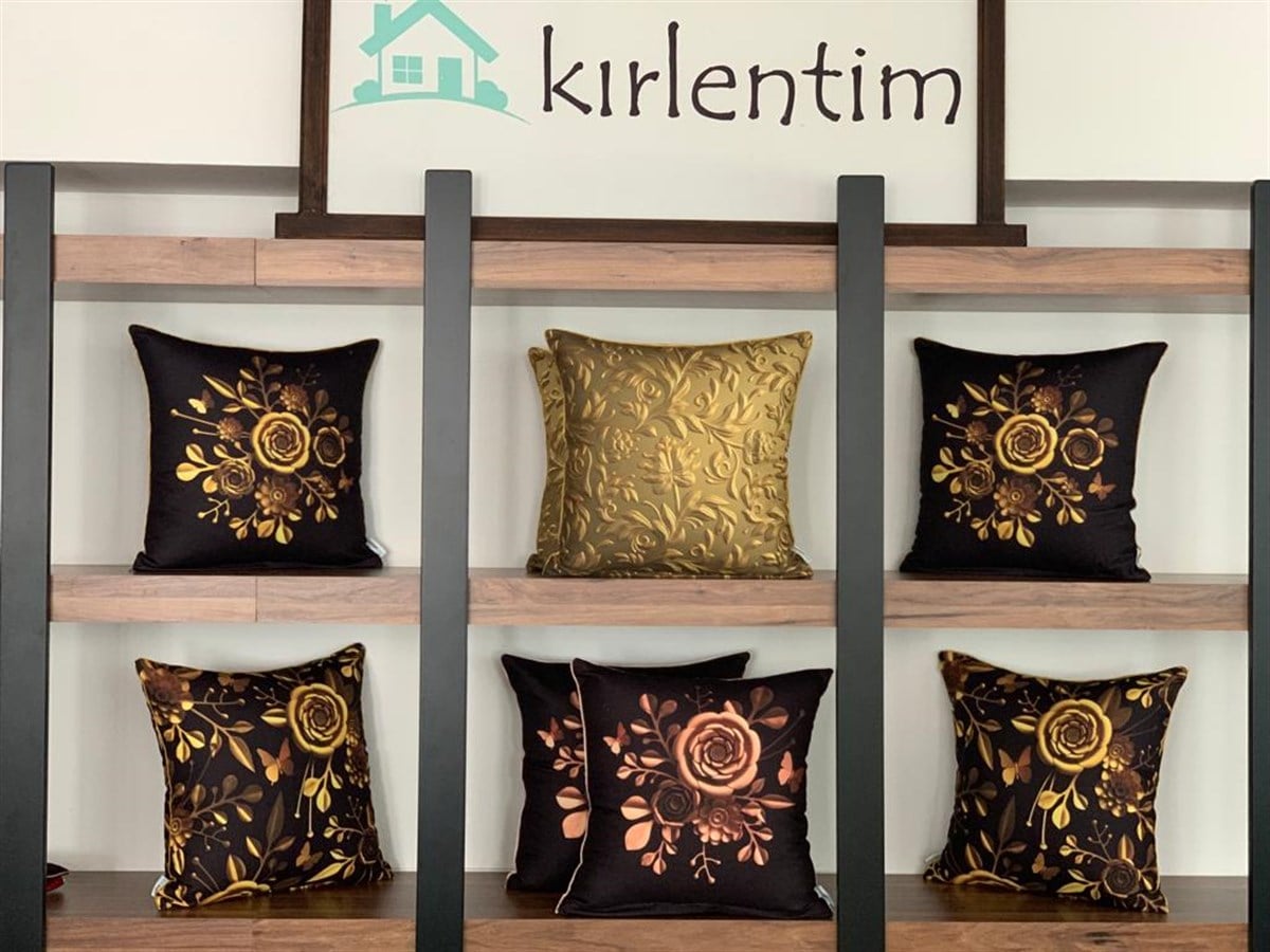 E952 ÇİFT TARAFI DİJİTAL BASKILI KENARLARI BİYELİ